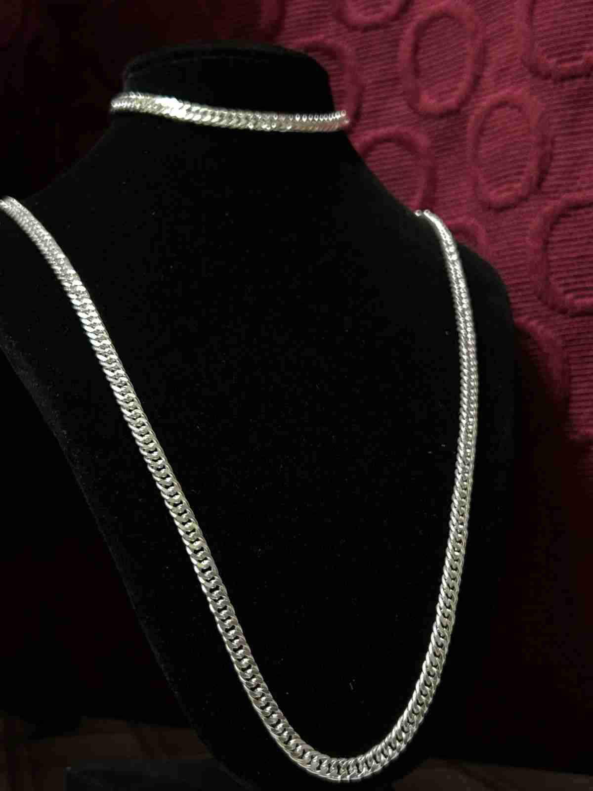 Conjunto trilple grumet de plata 925 - miniatura 1