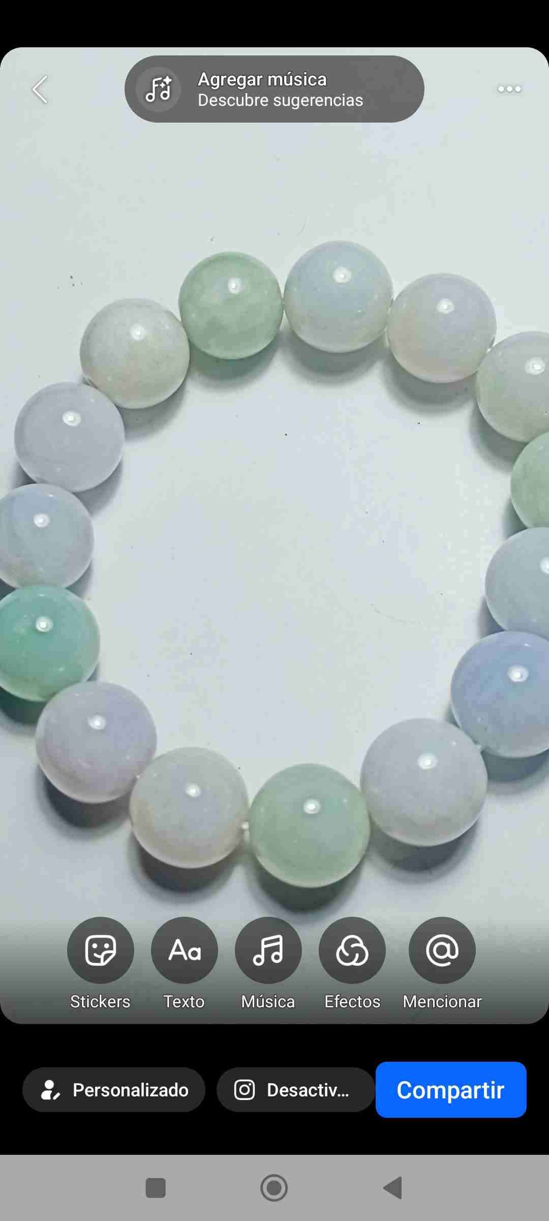 Pulsera de piedras naturales JADE - miniatura 2