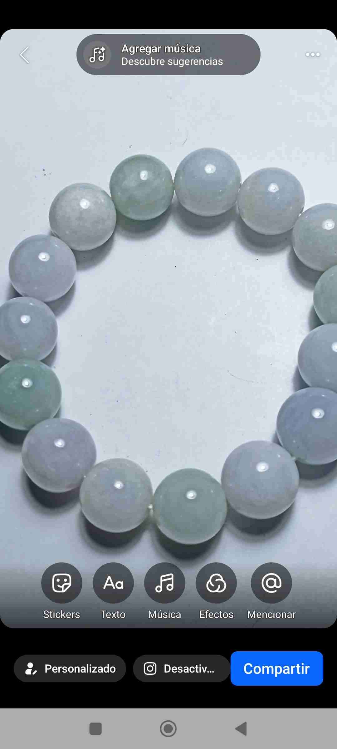 Pulsera de piedras naturales JADE - miniatura 3