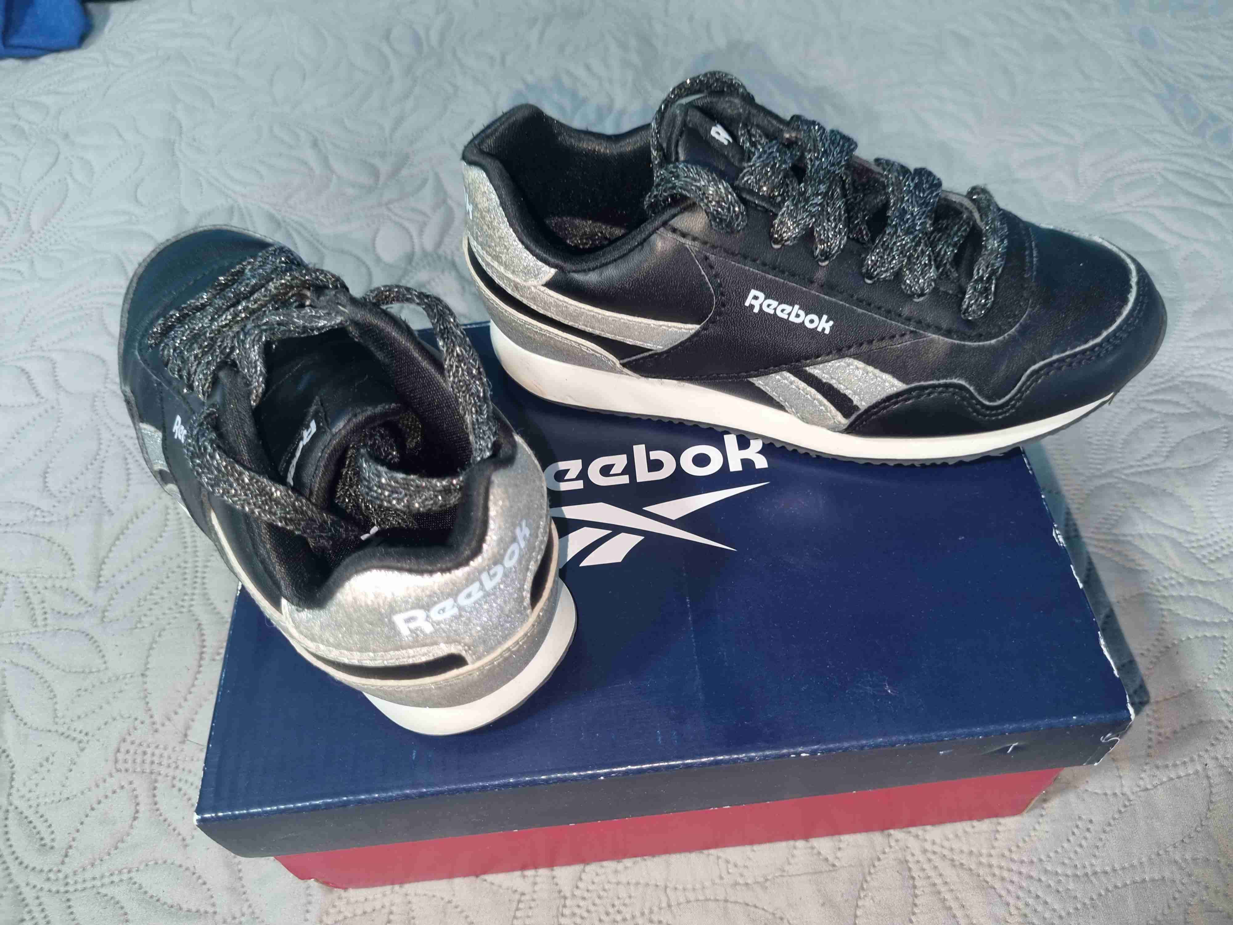 Zapatillas negras Reebok niña número 30 - miniatura 6
