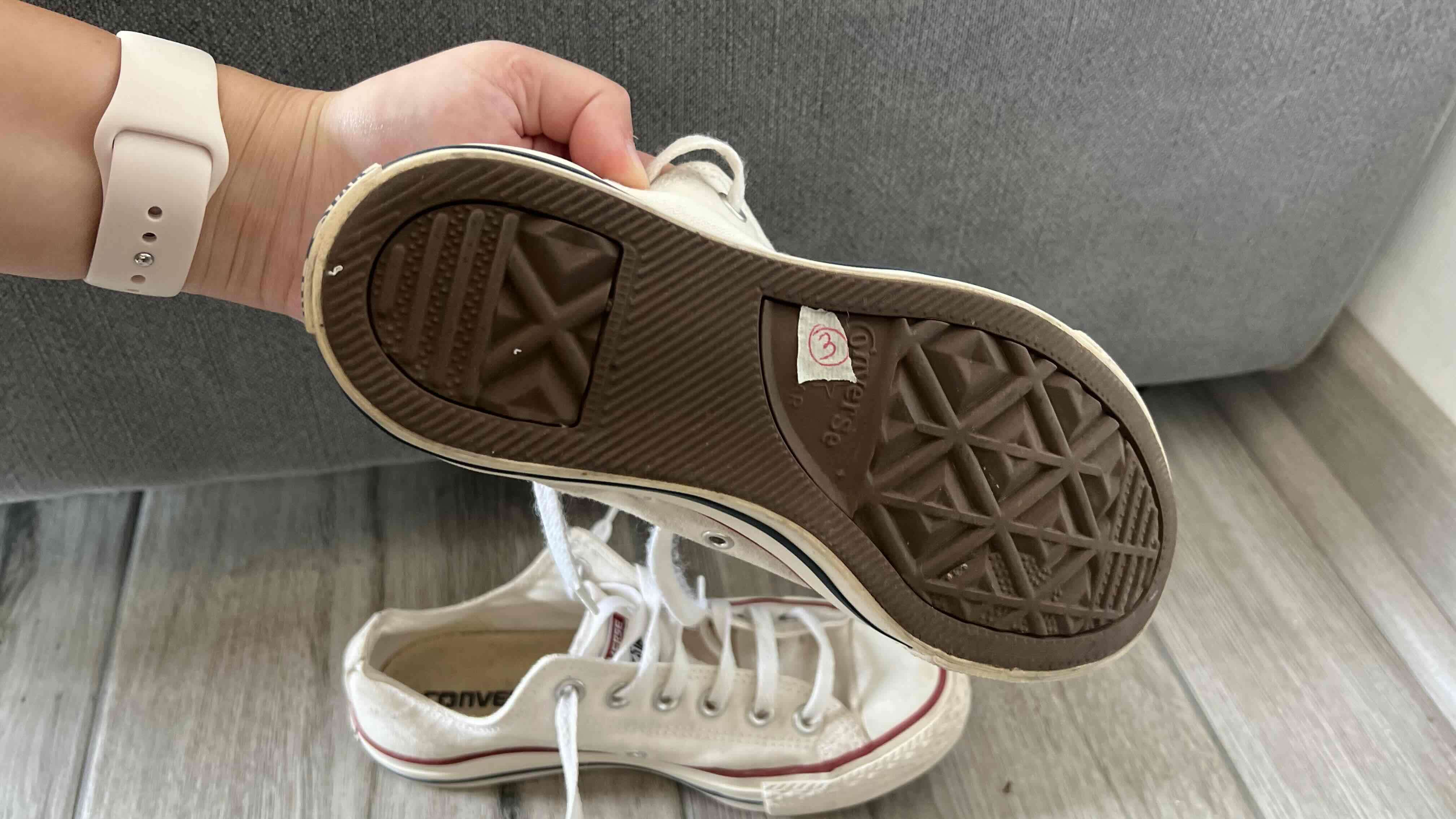 Zapatillas converse blancas casuales - miniatura 3