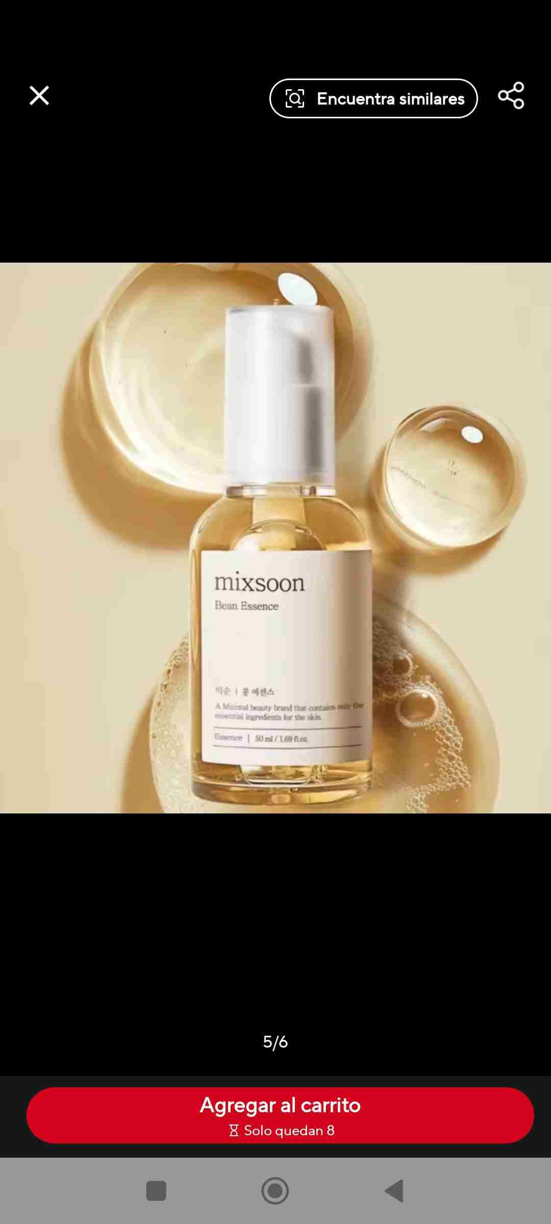 Esencia facial Mixsoon Bean - miniatura 2