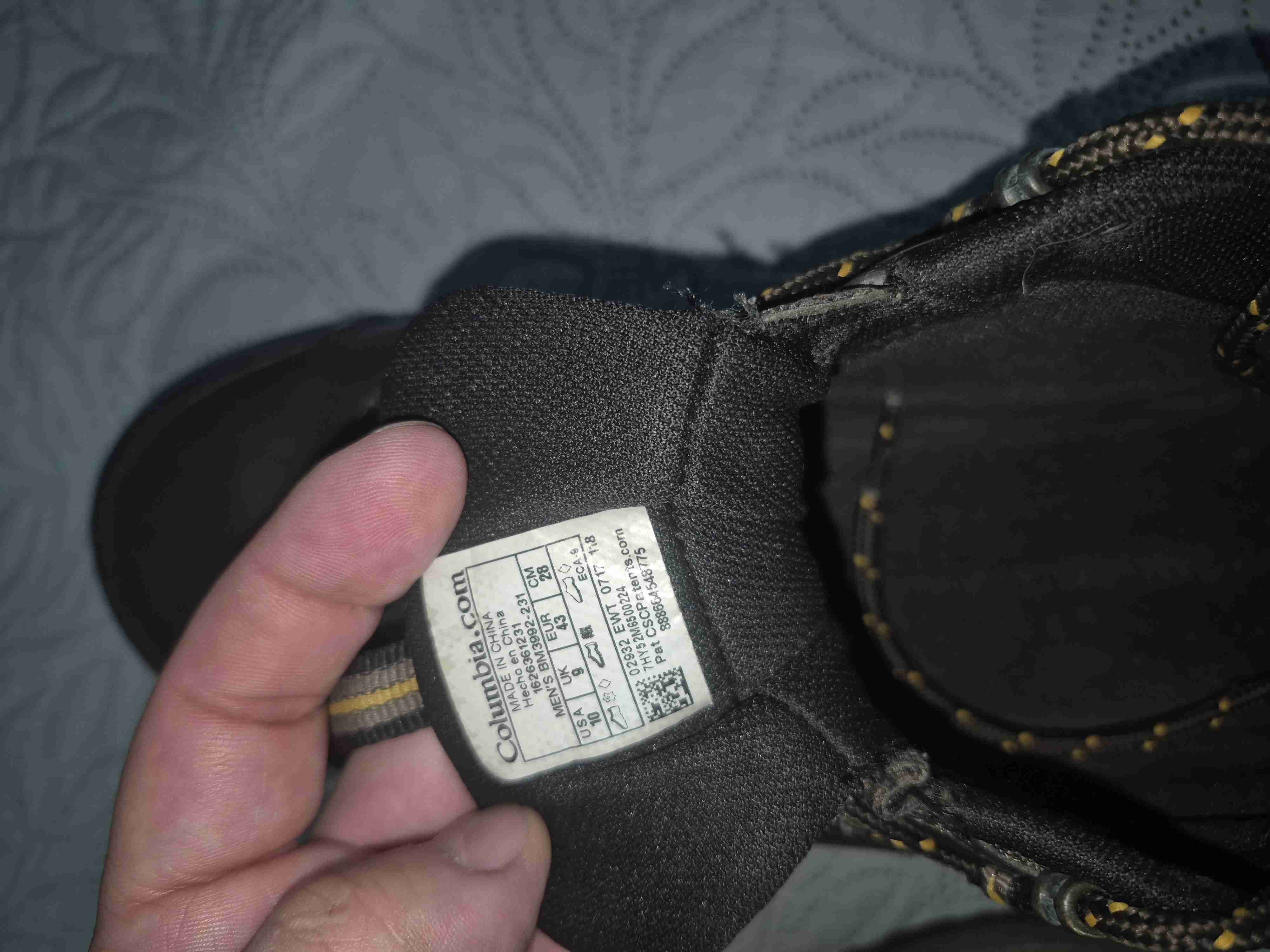 Botines columbia 43 cafe - miniatura 6