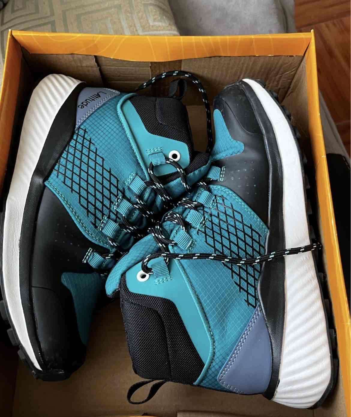 Zapatillas trekking azules Latitude - miniatura 2