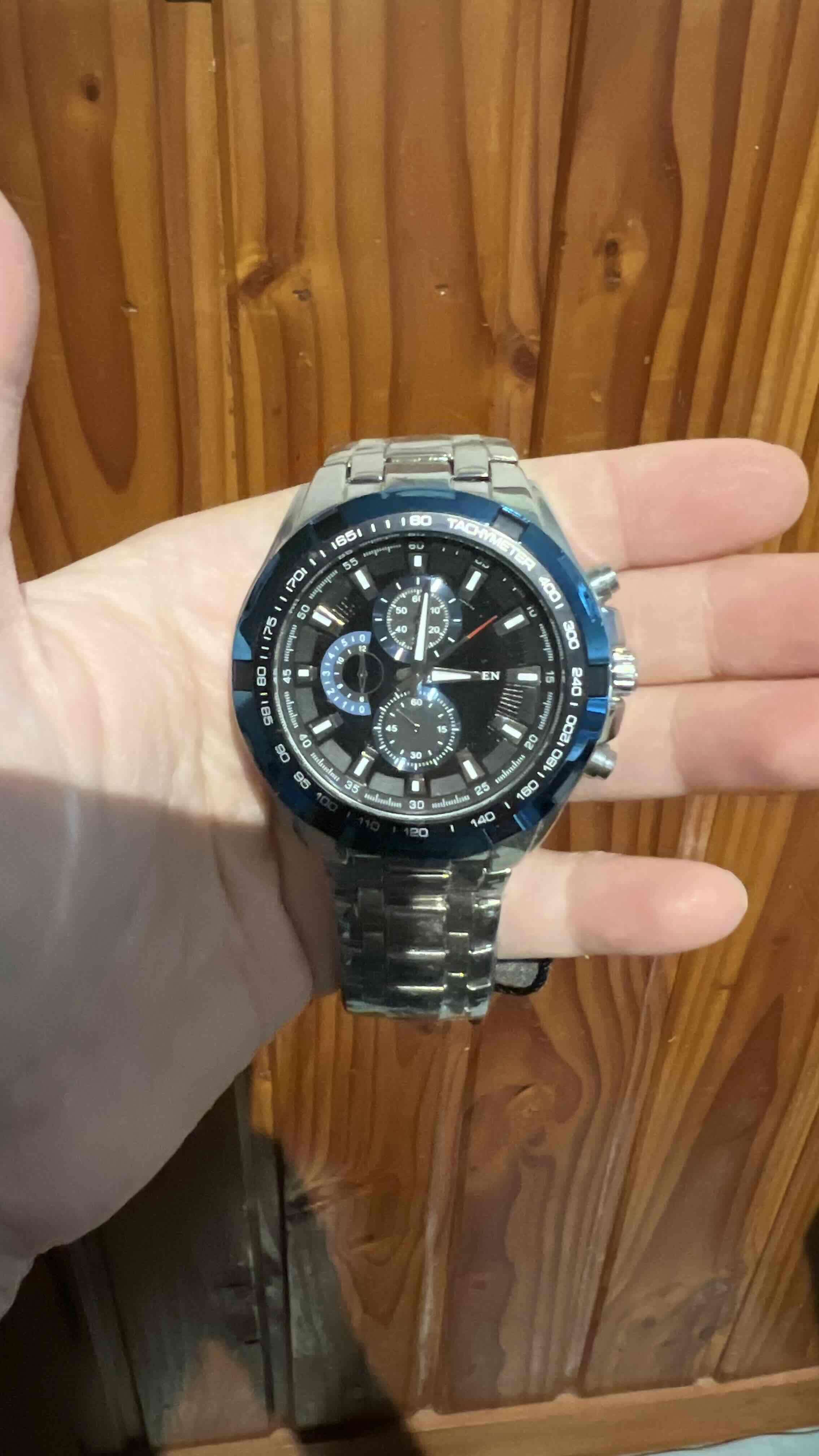 Reloj cronógrafo Curren marrón - miniatura 4