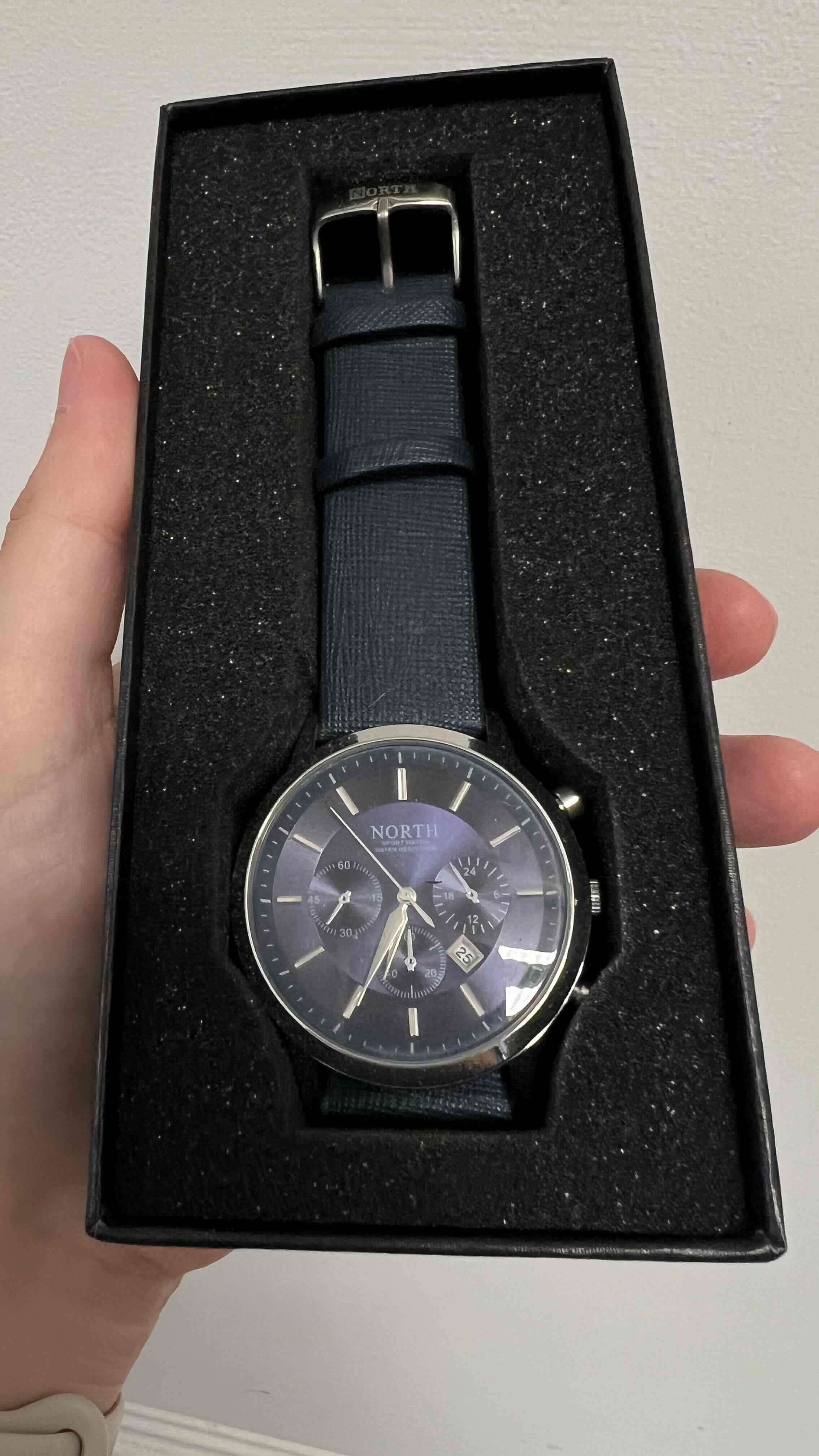 Reloj cronógrafo Curren marrón - miniatura 5