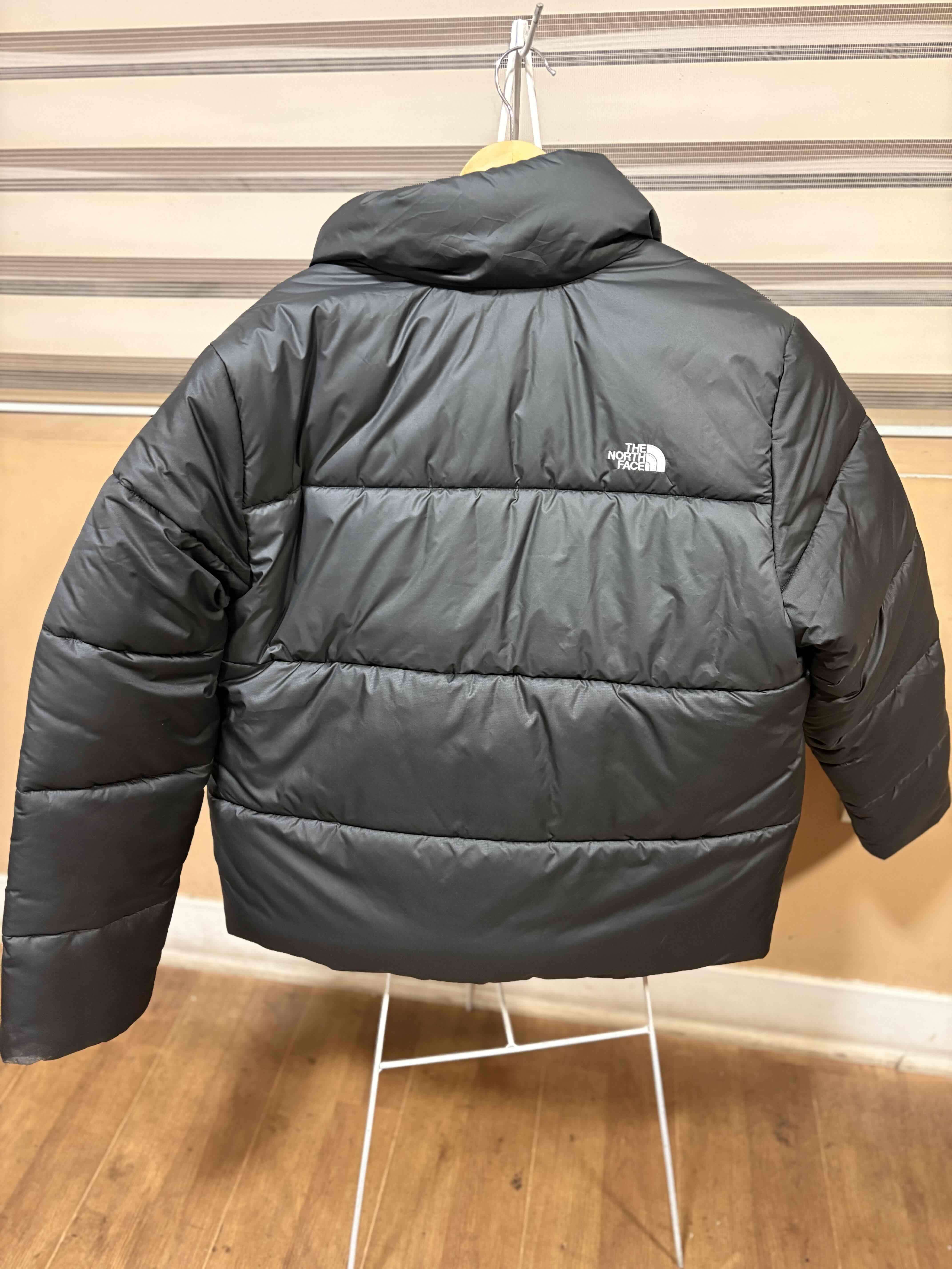 Chaqueta negra acolchada North Face - miniatura 6