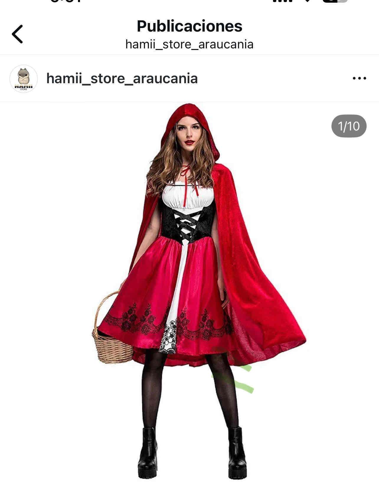 Disfraz de Caperucita Roja - miniatura 1