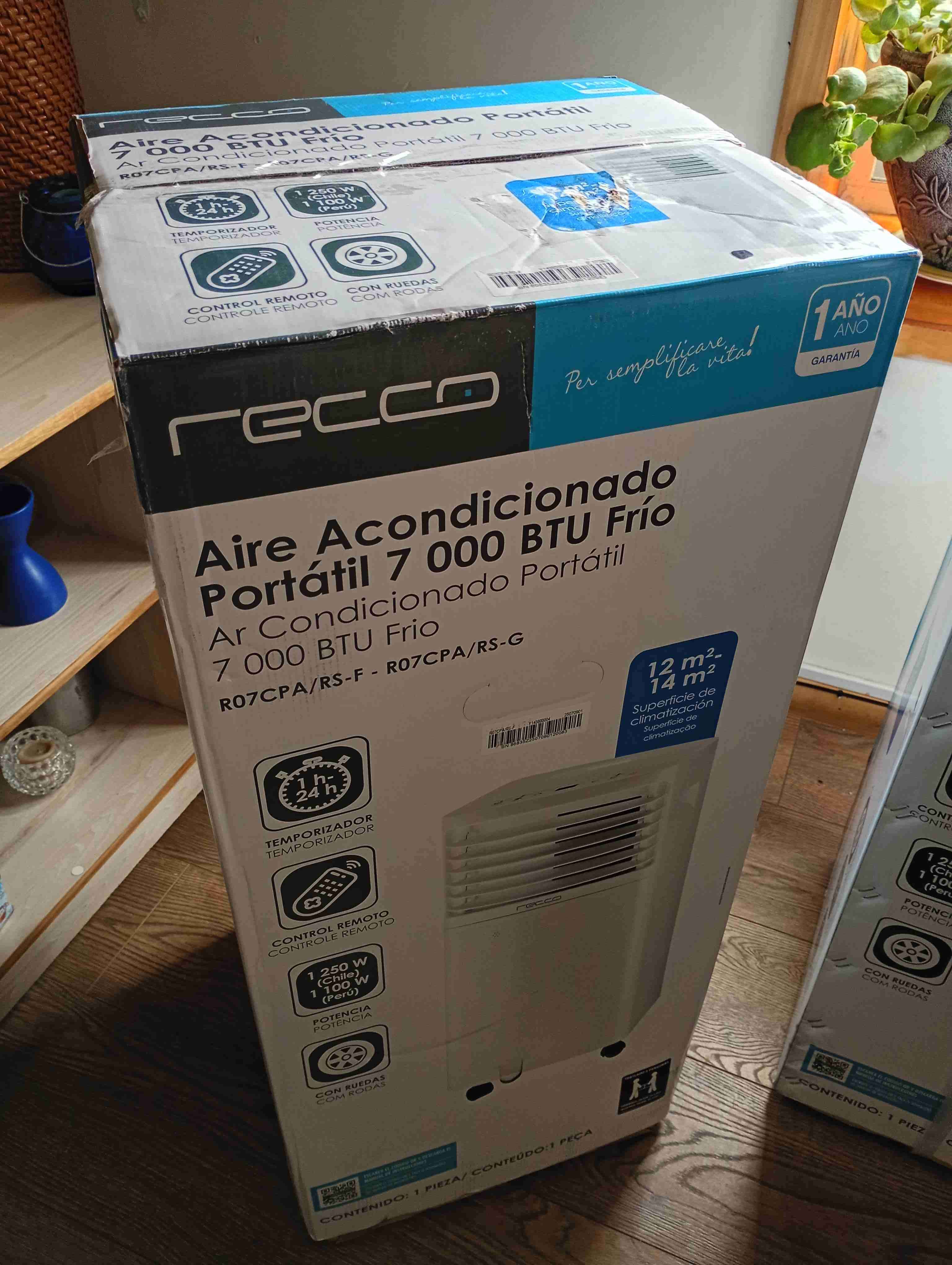 Aire acondicionado Portátil 7000 BTU Frio - miniatura 5
