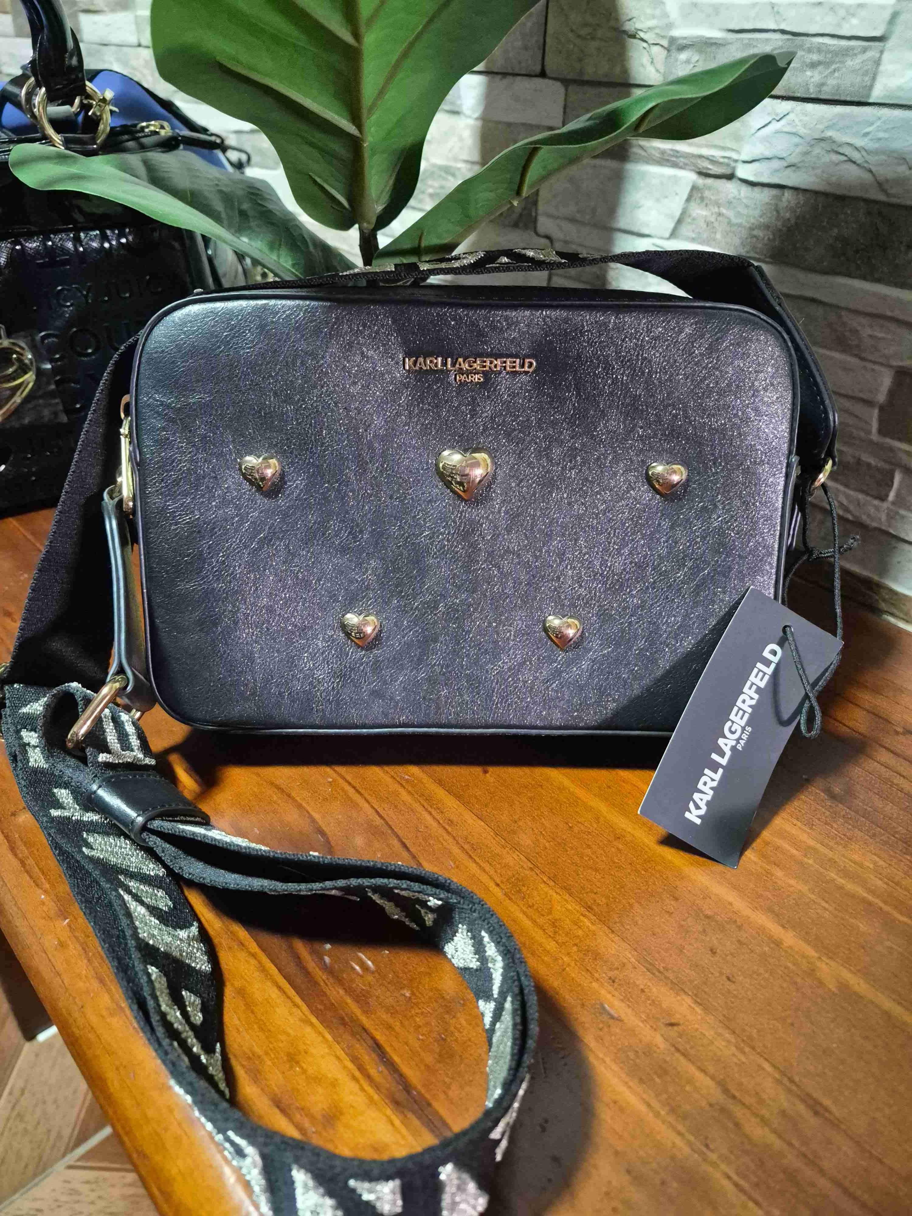 Bolso Karl Lagerfeld negro - 1