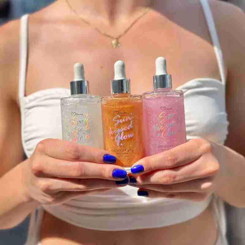 Aceite shimmer ligero corporal - miniatura 2