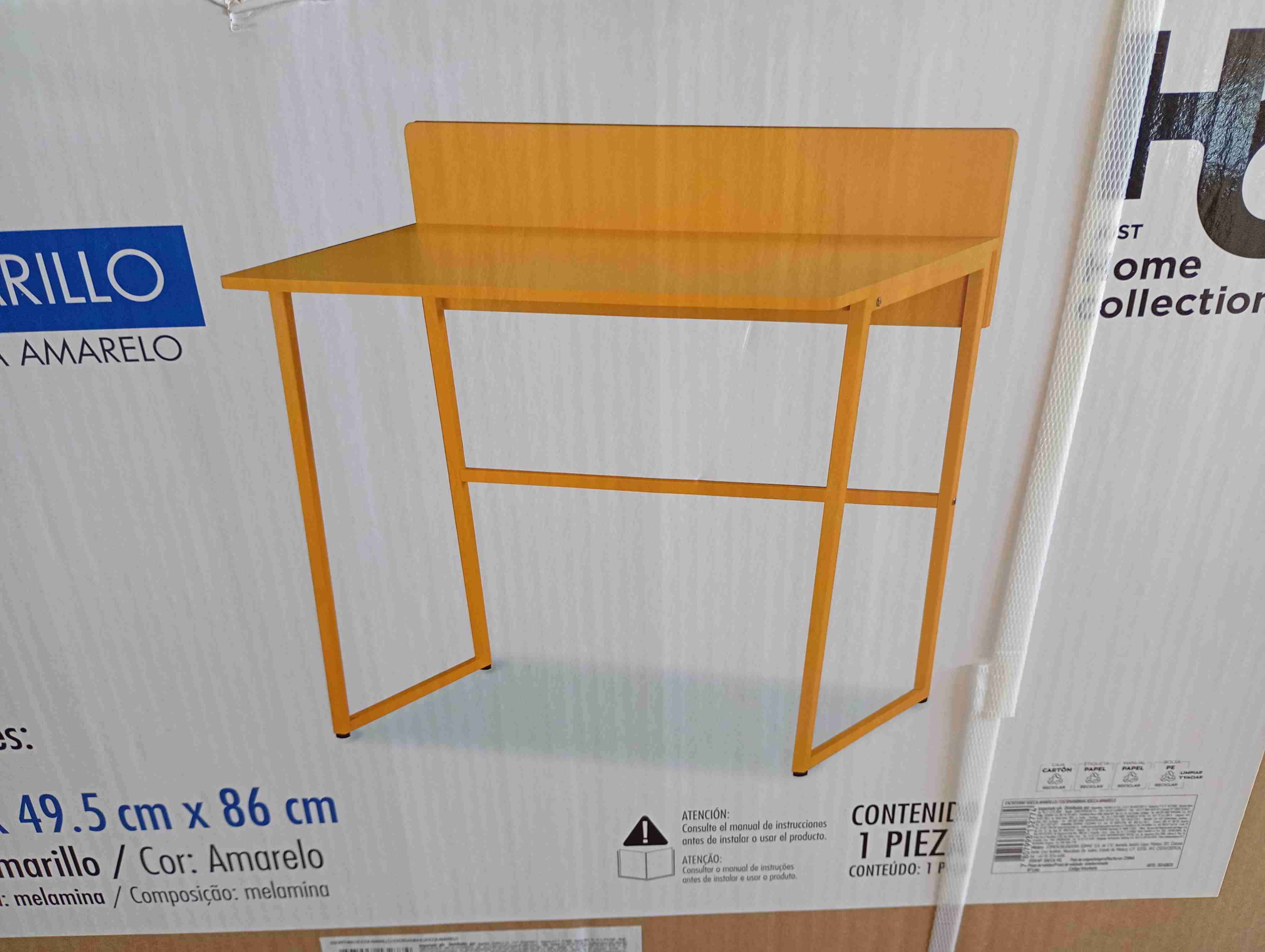 Escritorio Socca Amarillo - miniatura 2