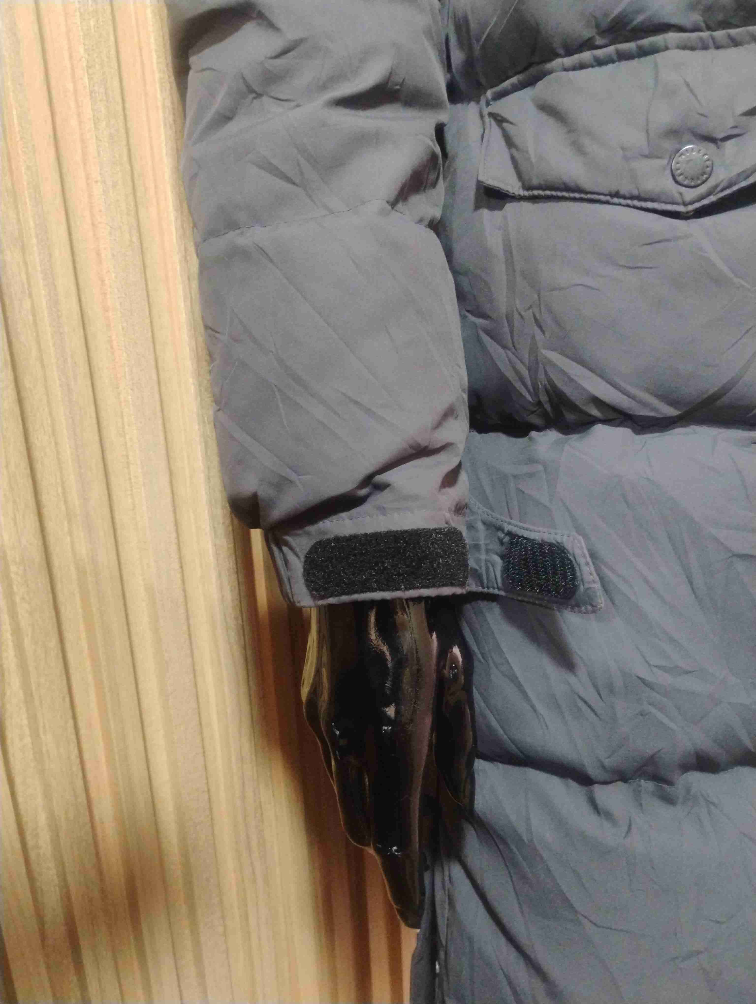 Parka larga coreana con capucha - miniatura 2