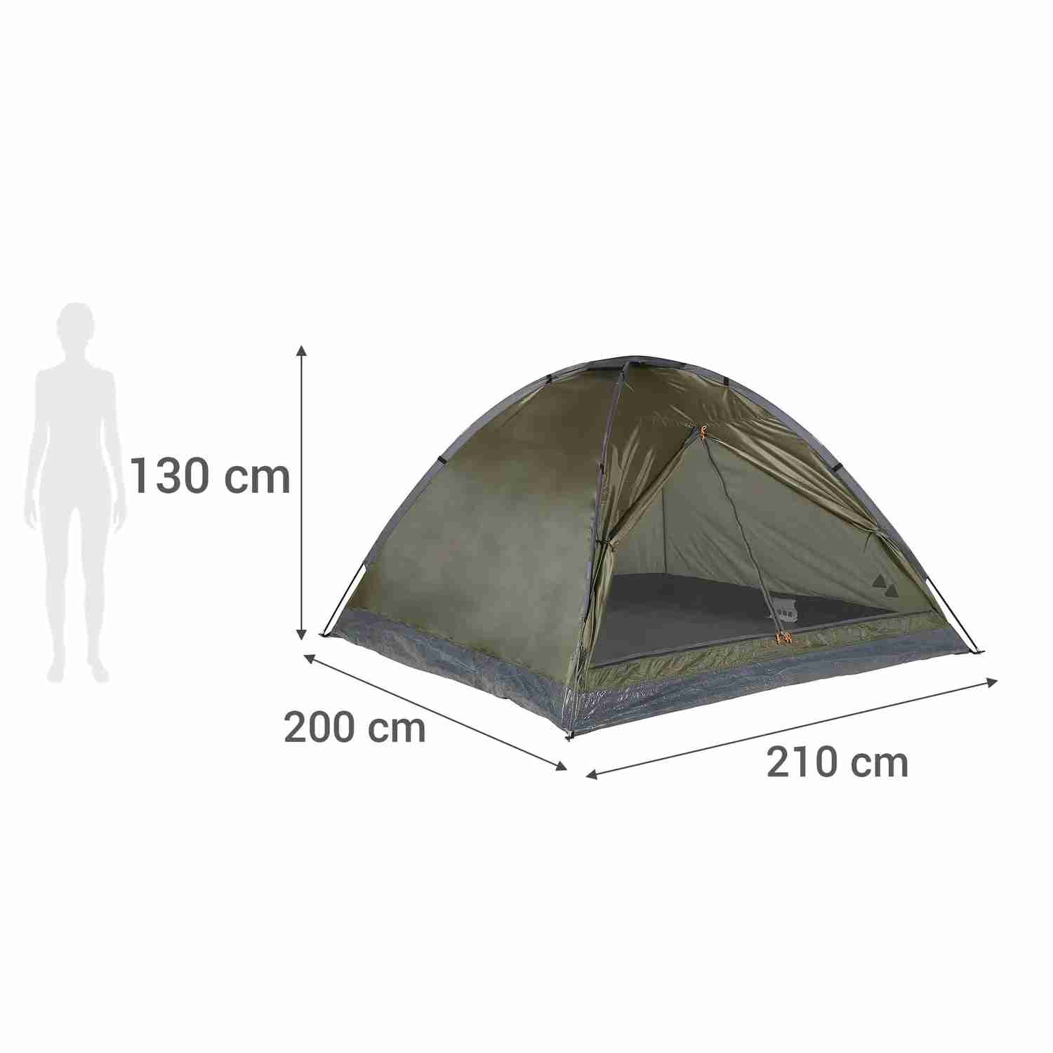 Carpa para 4 personas Klimber - miniatura 3