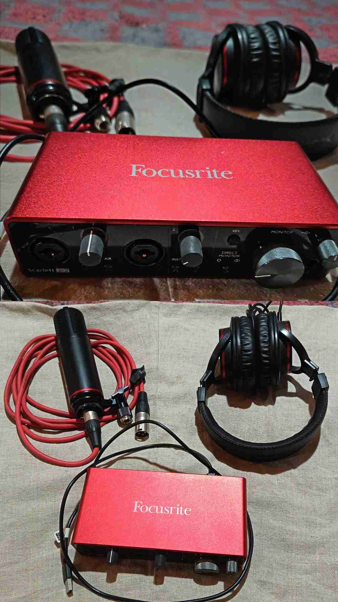 Interfaz Focusrite Scarlett 2i2 - miniatura 1