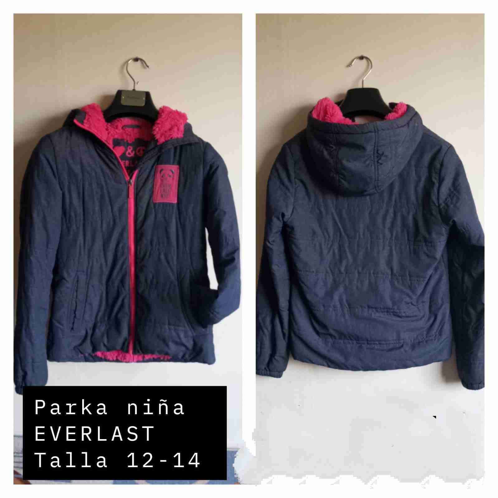 Parka niña Everlast azul