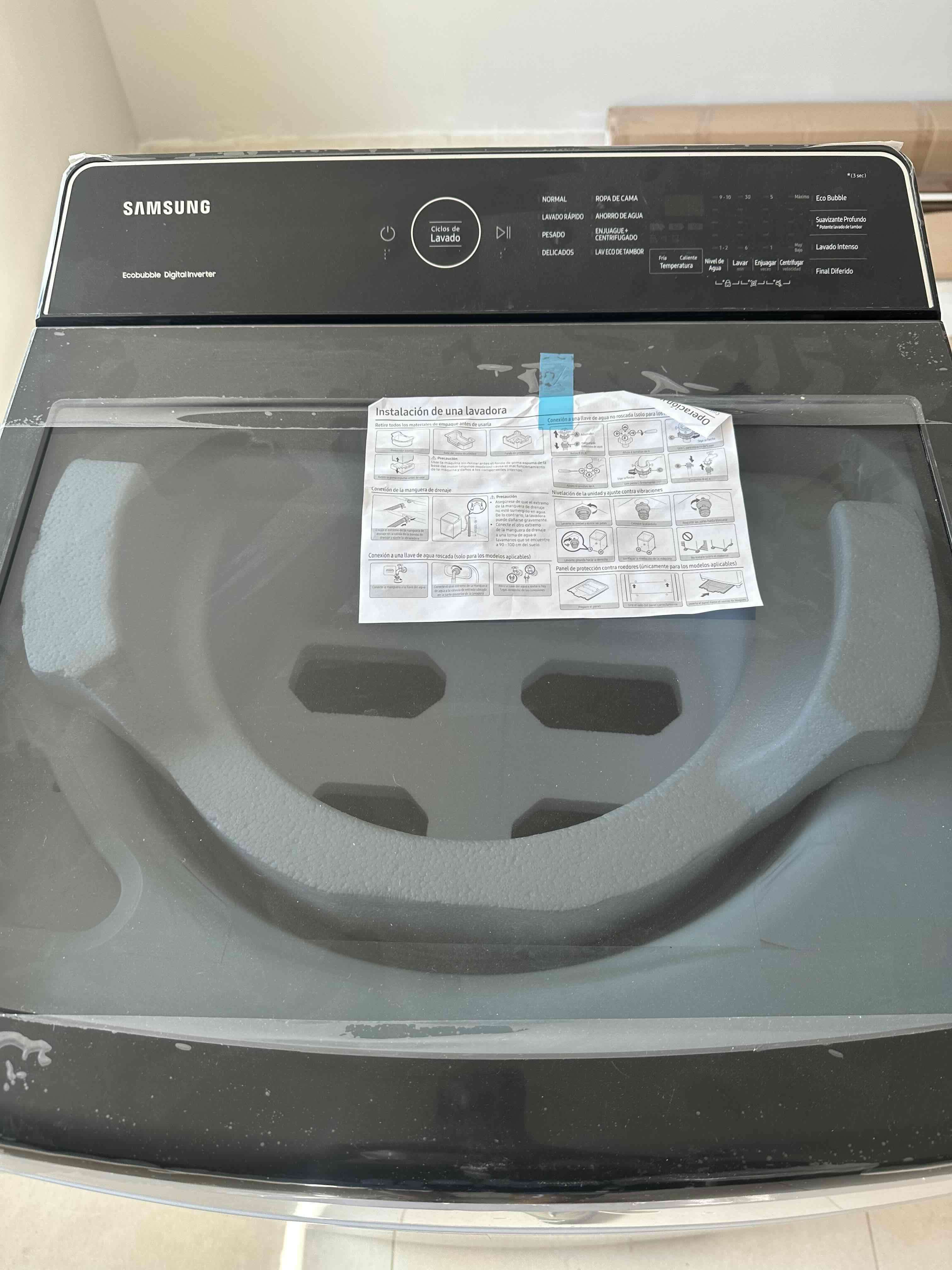 Lavadora Samsung 15 kilos nueva - miniatura 2