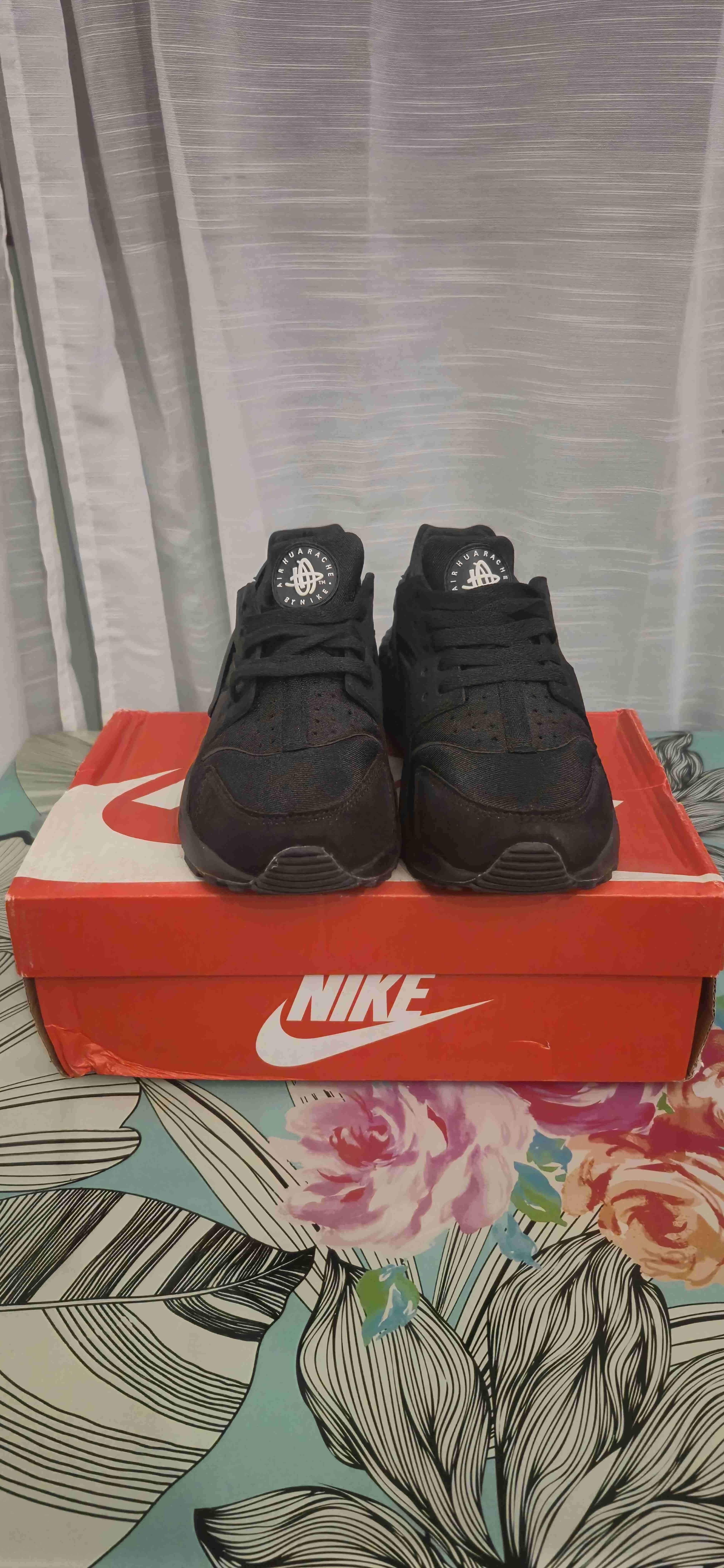 Zapatillas Nike Air Huarache Triple Black - 2