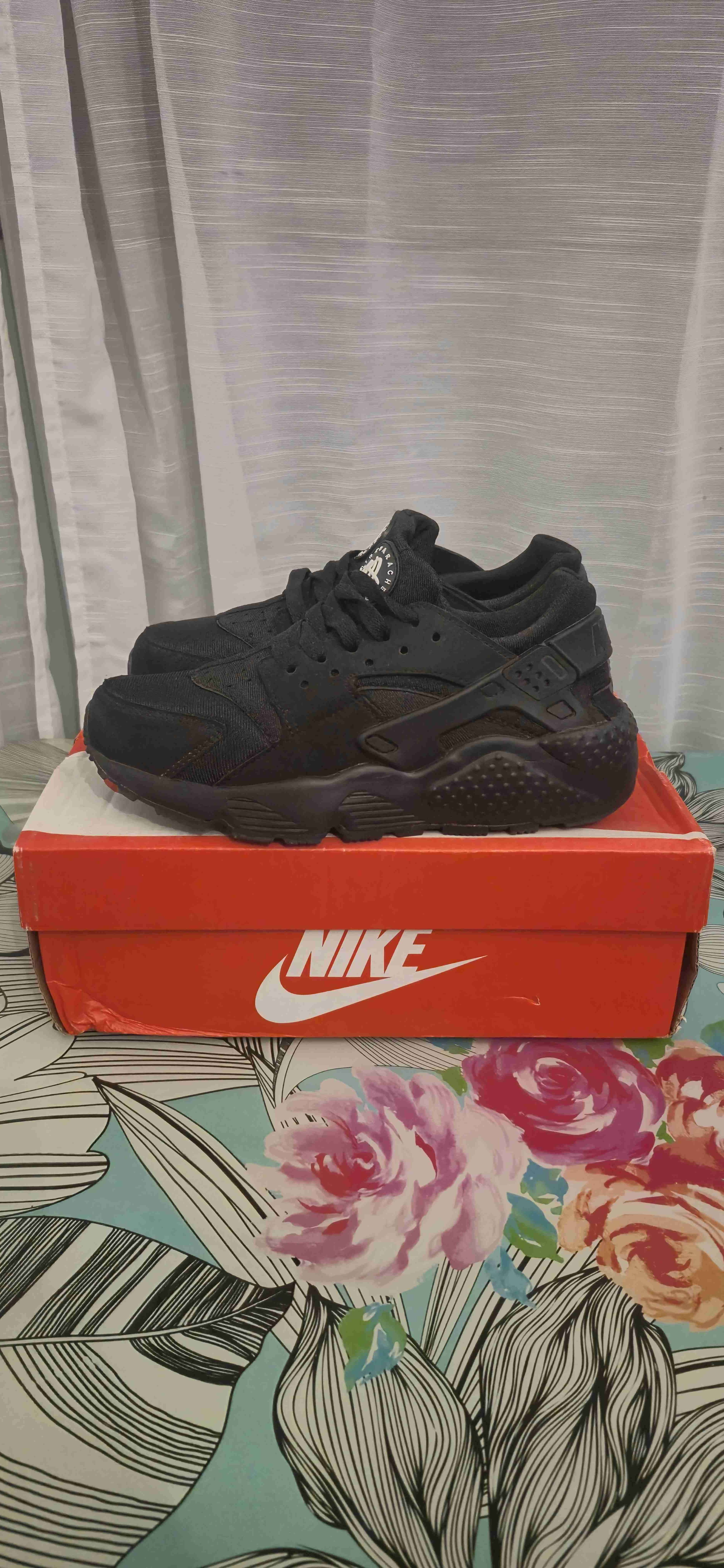Zapatillas Nike Air Huarache Triple Black - 3