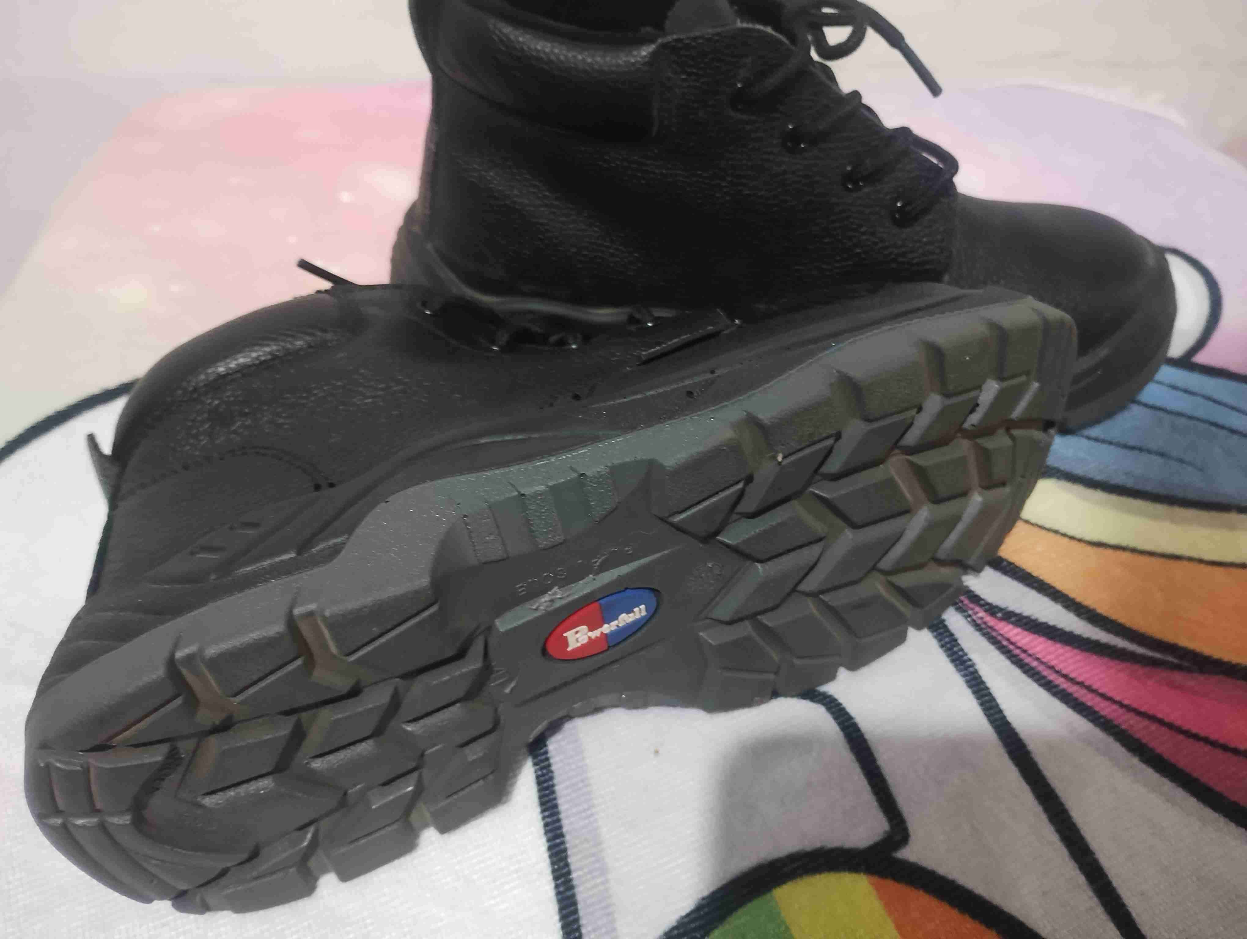 Zapatos de seguridad cuero negro Anticlavo - miniatura 2