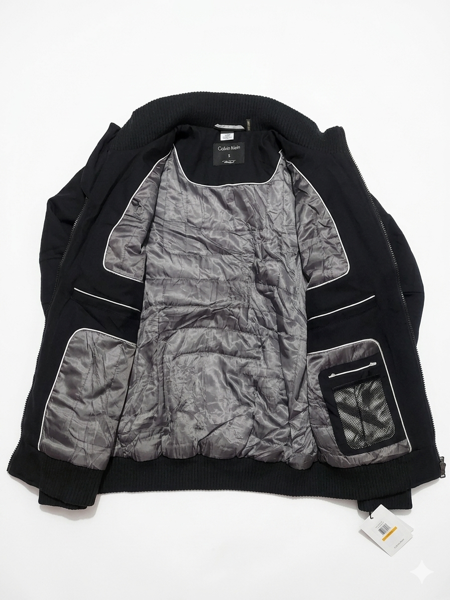 Chaqueta negra Calvin Klein - miniatura 5