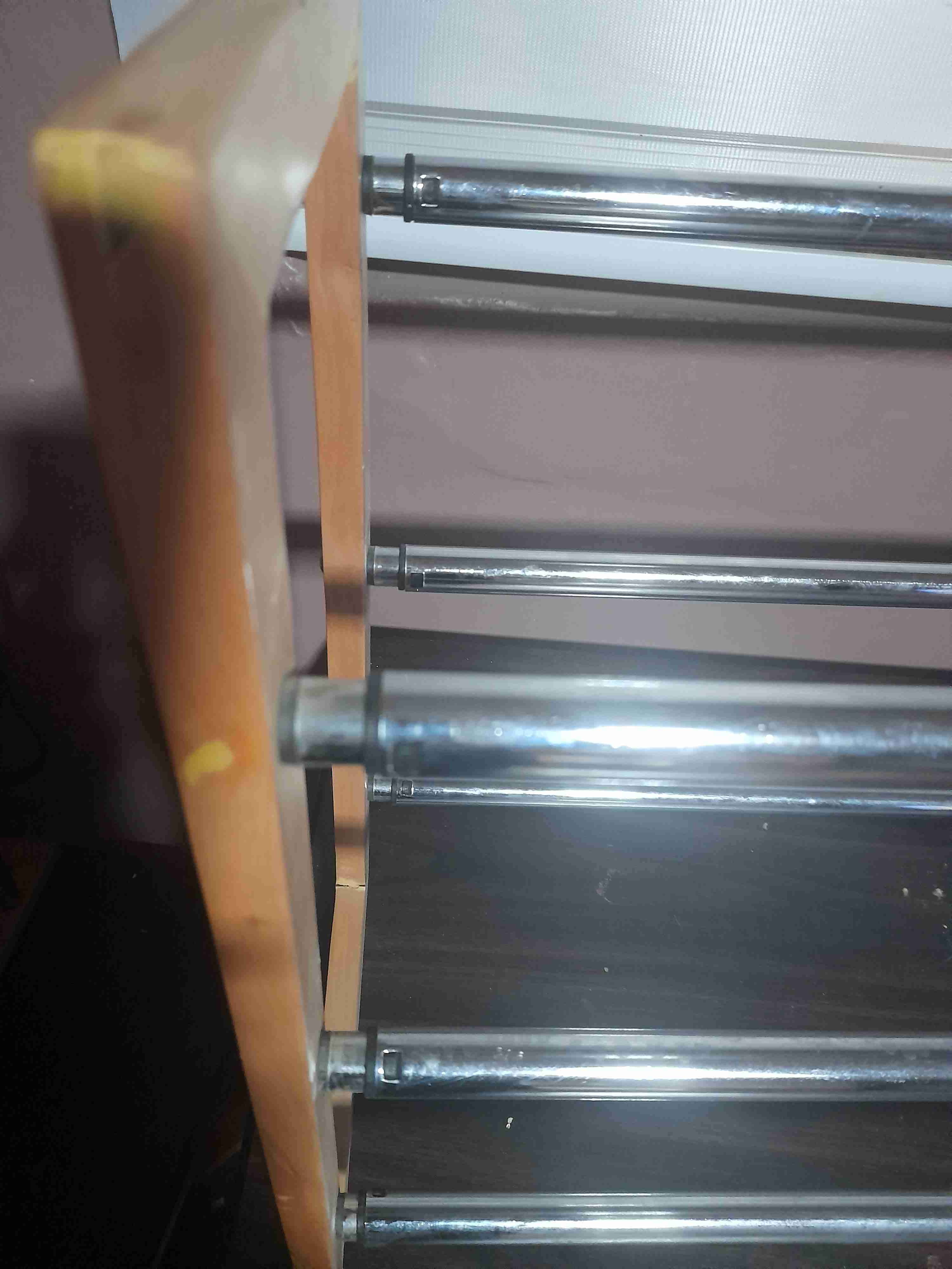 Organizador de zapatos de madera y metal - miniatura 2