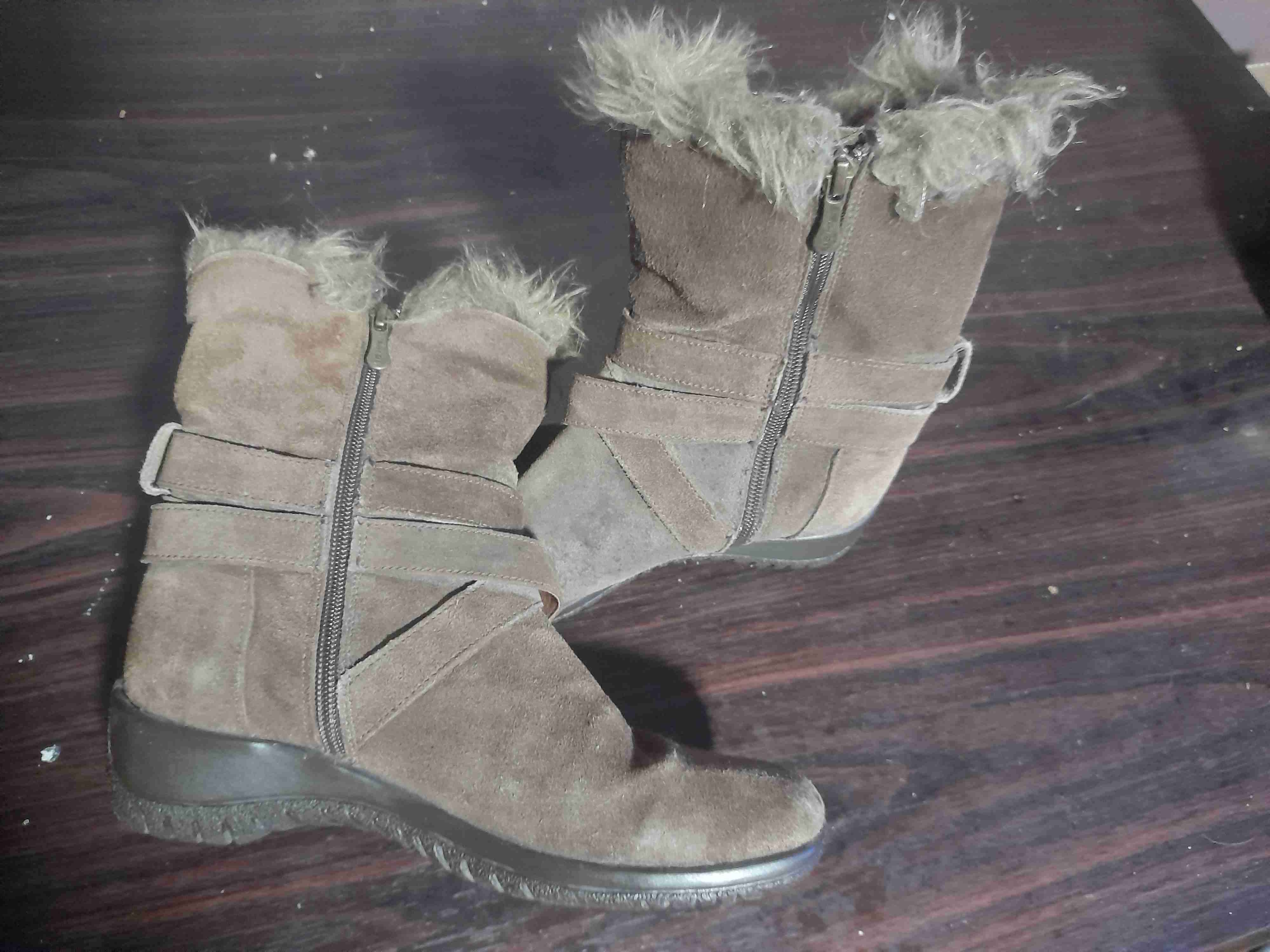 Botas de invierno marrones - miniatura 1