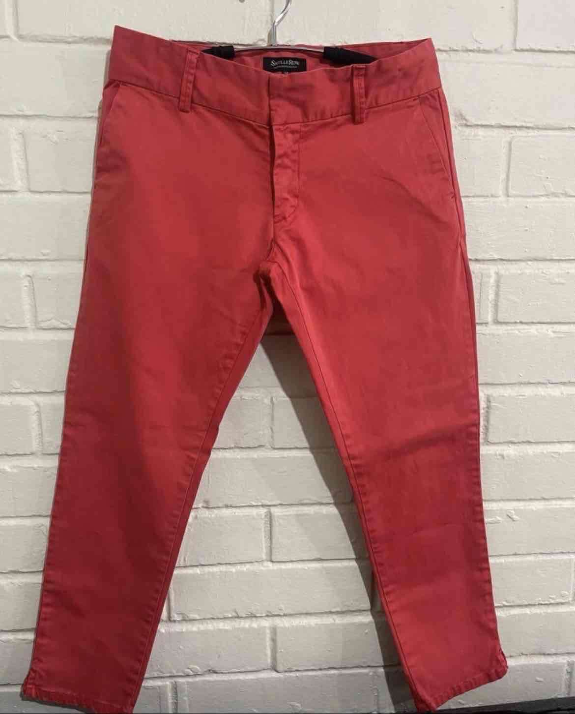 Pantalones rojos mujer - 1