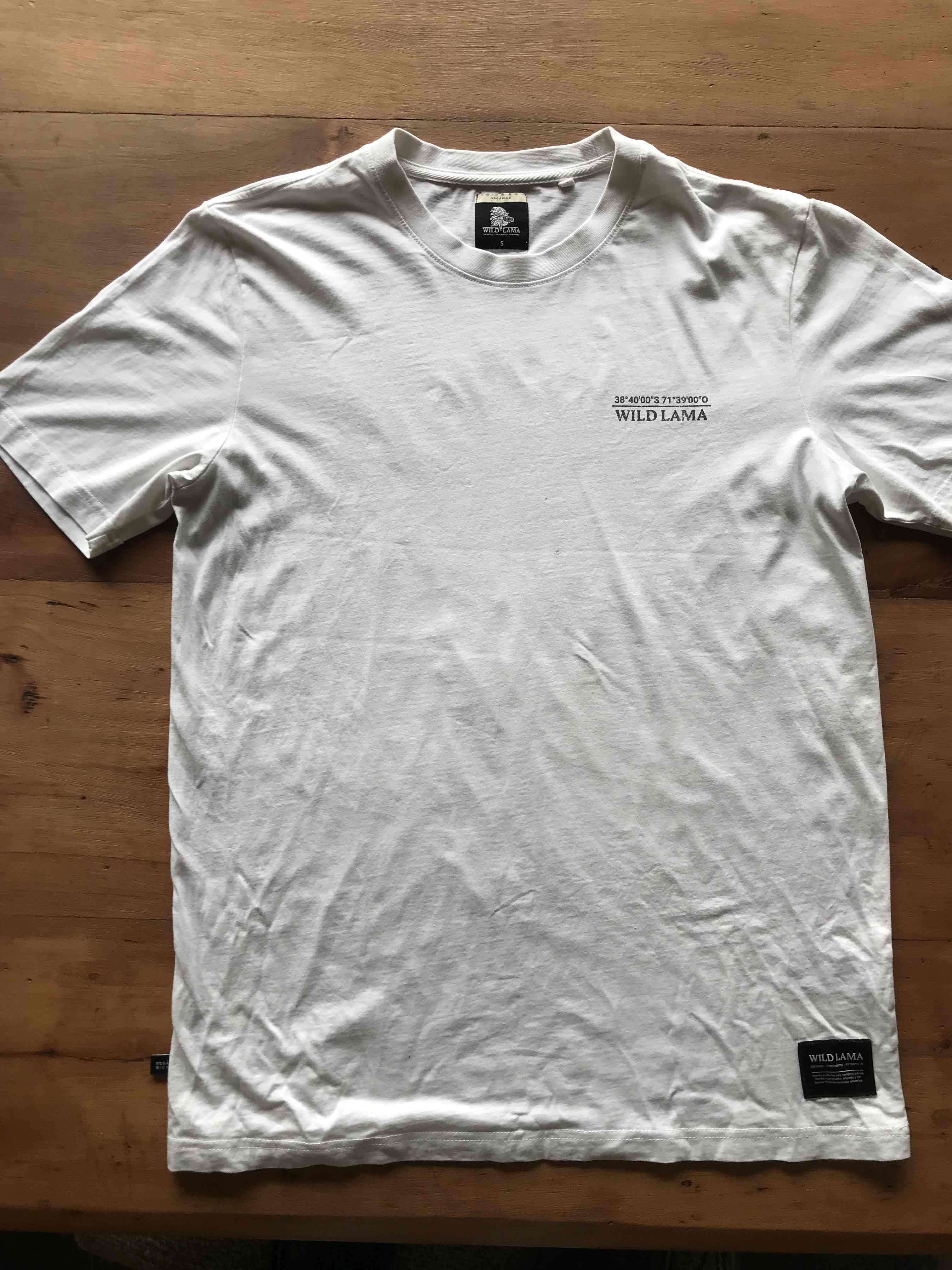 Polera blanca Wild Lama S - miniatura 1