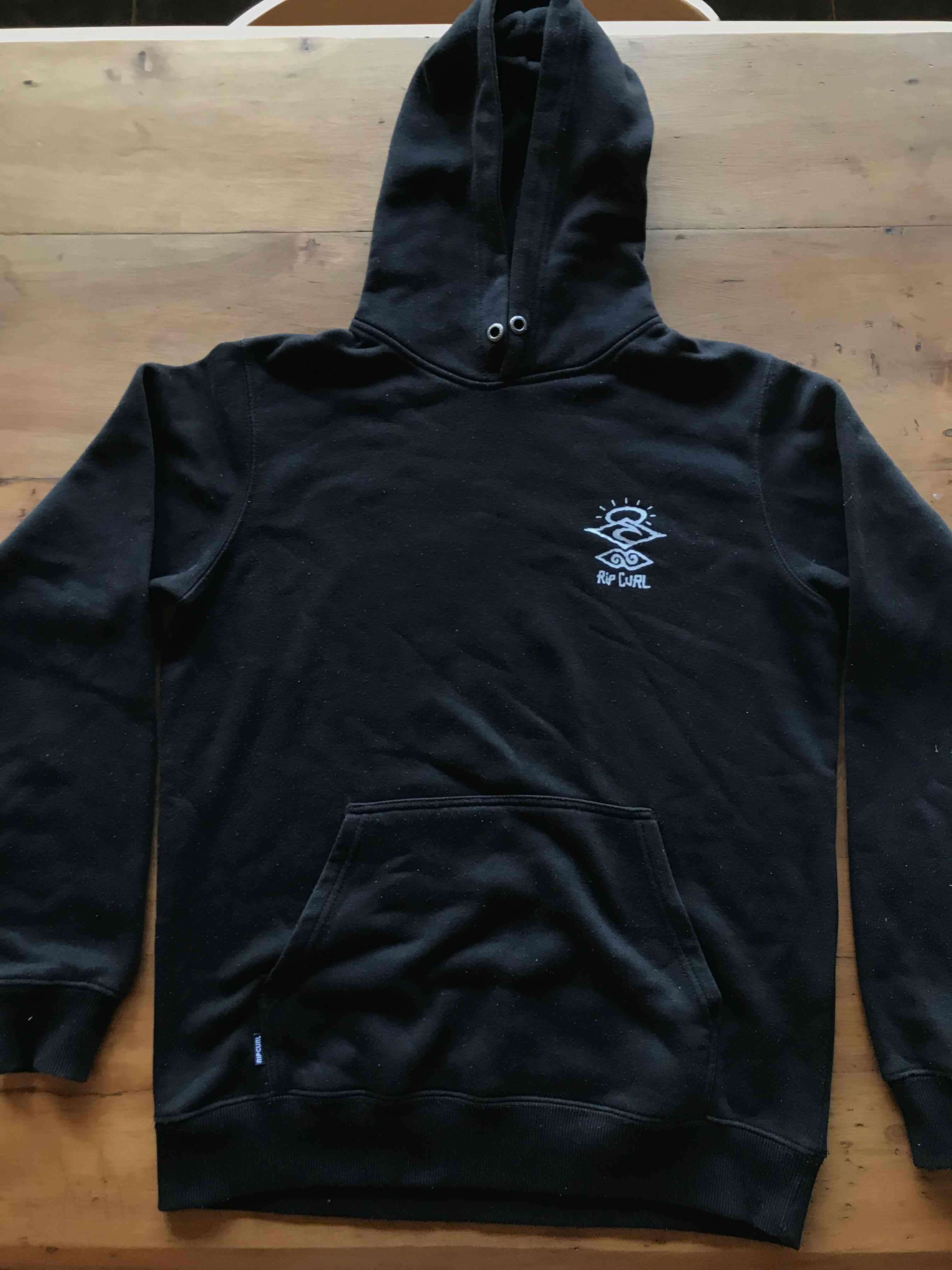 Polerón negro ripcurl - miniatura 1