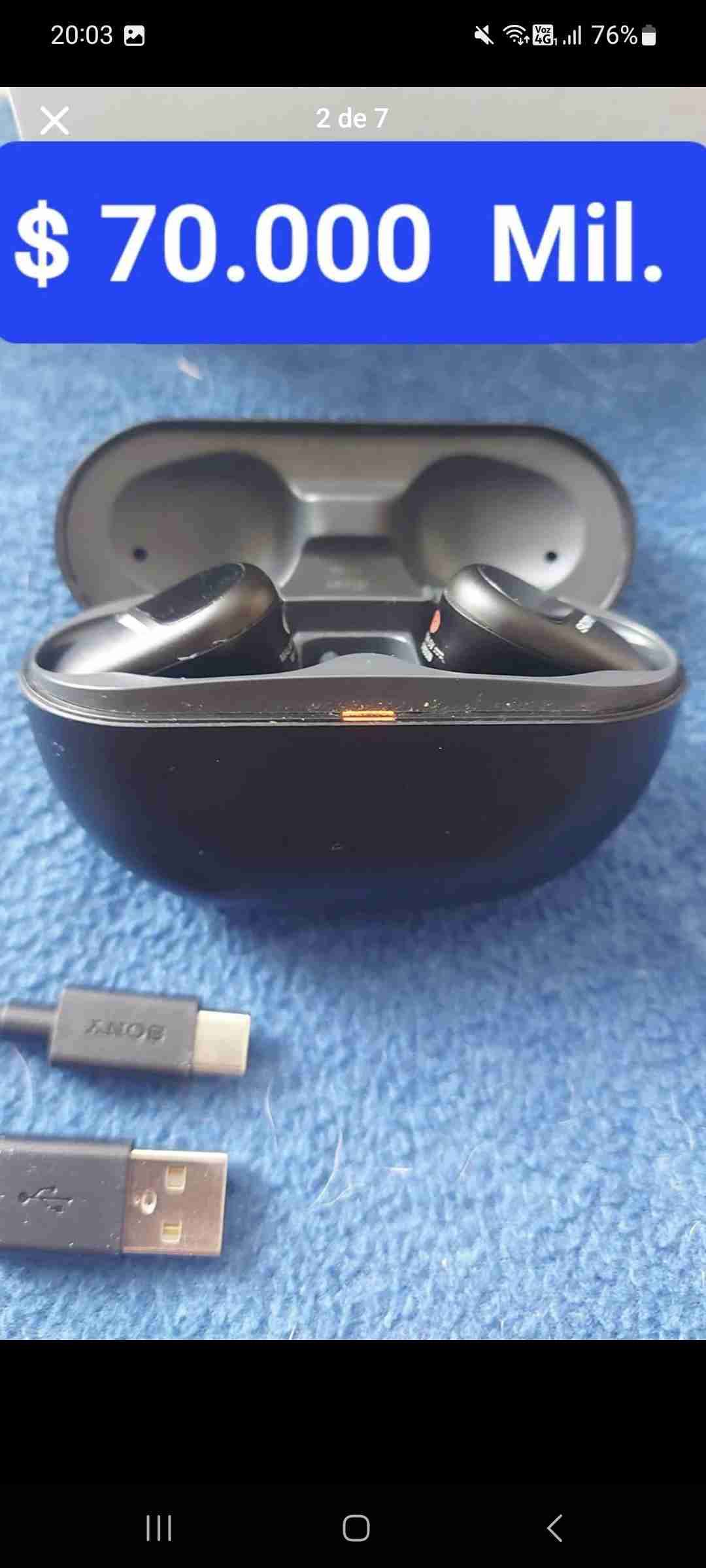 Audífonos Sony Bluetooth - miniatura 5