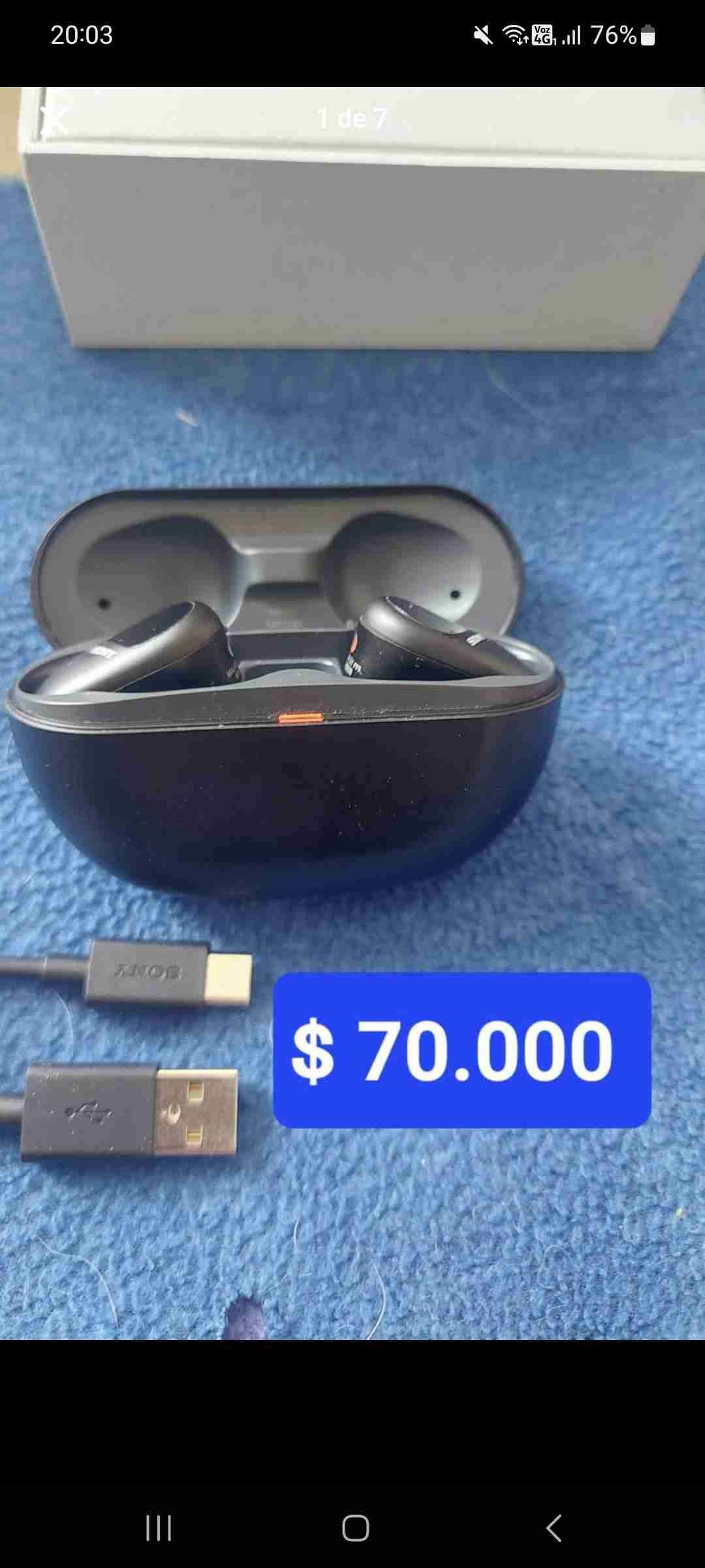 Audífonos Sony Bluetooth - miniatura 6