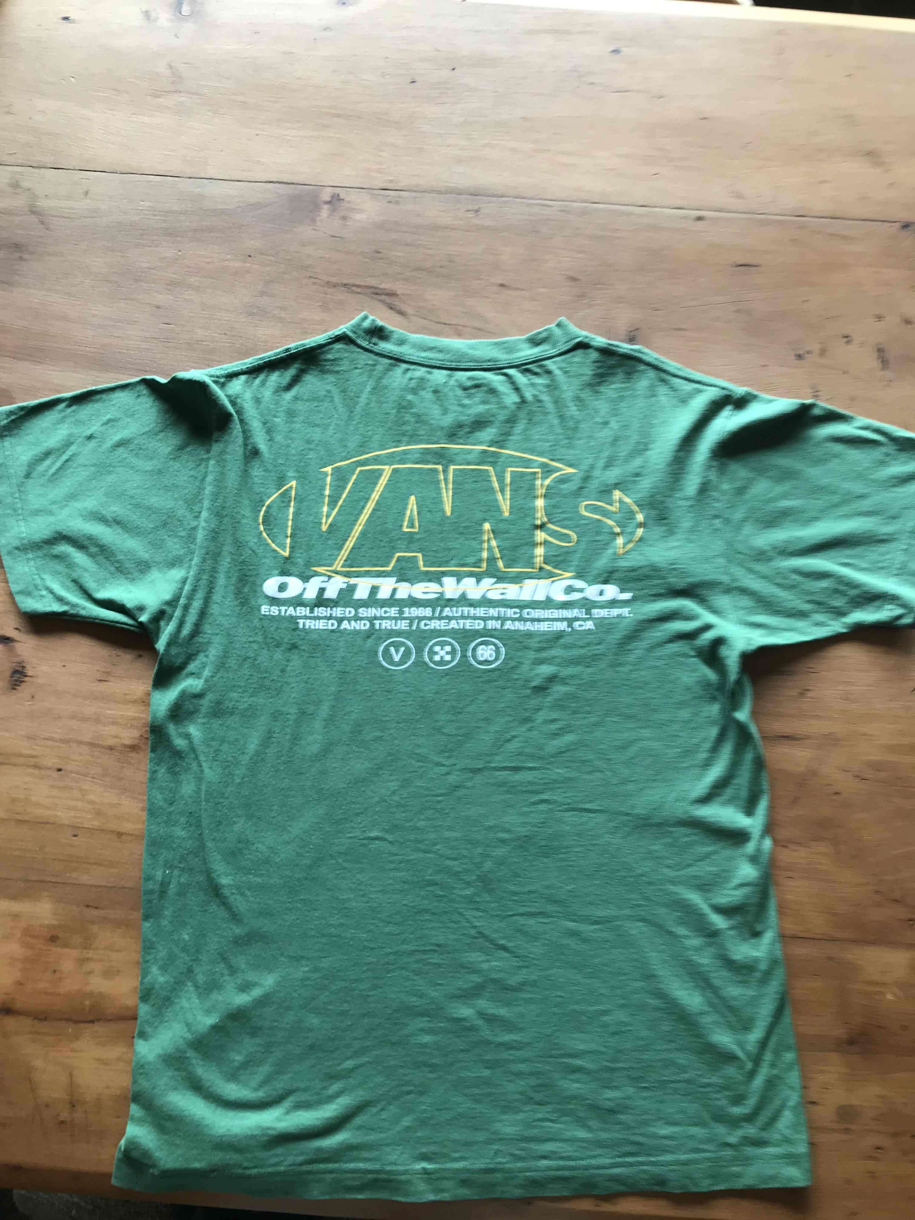 Polera verde Vans - 1