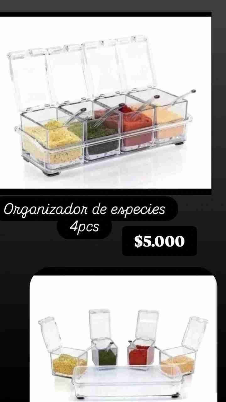 Organizador de especias 4 piezas