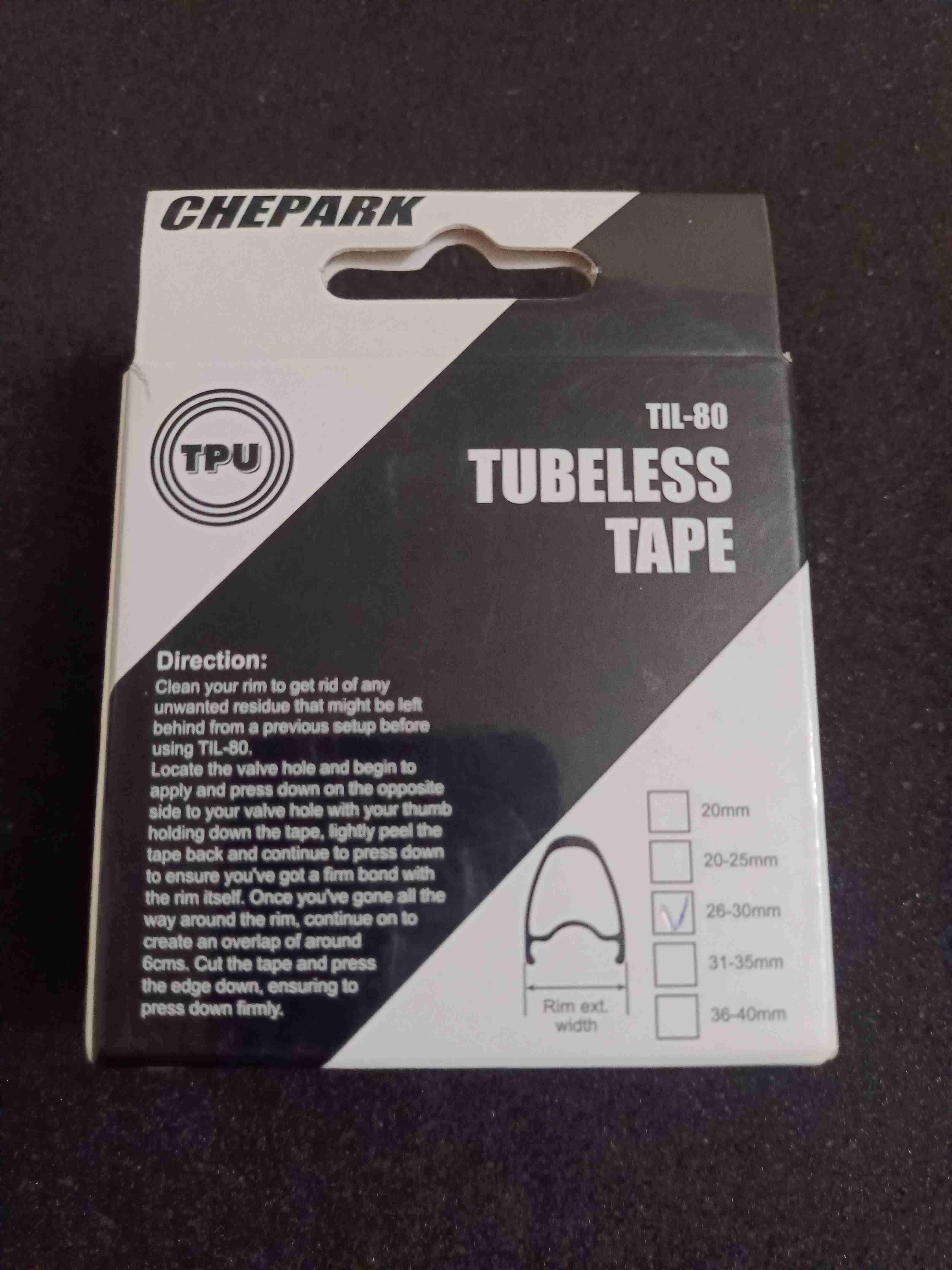 Cinta Tubeless CHEPARK TIL-80 - miniatura 2