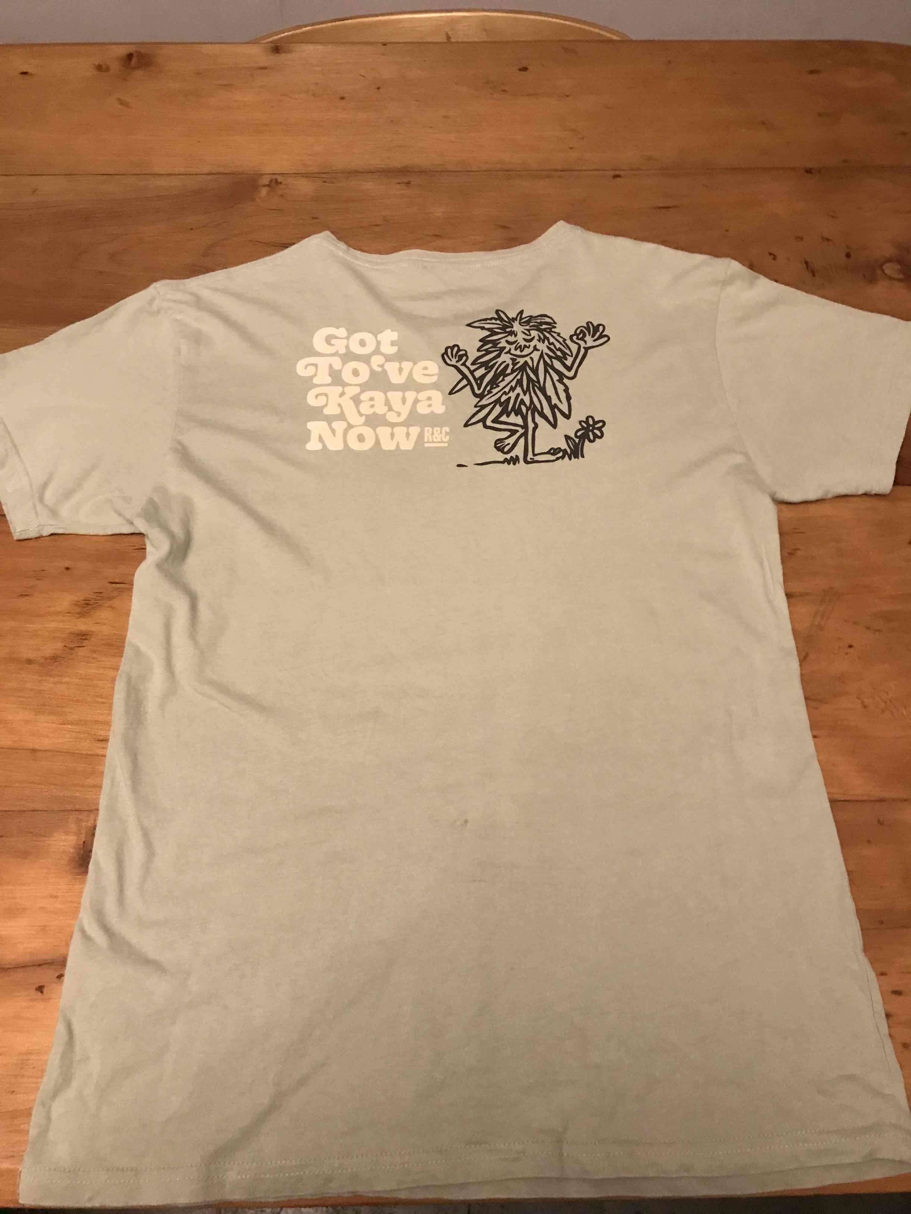 Polera beige kaya unite estampada - miniatura 2