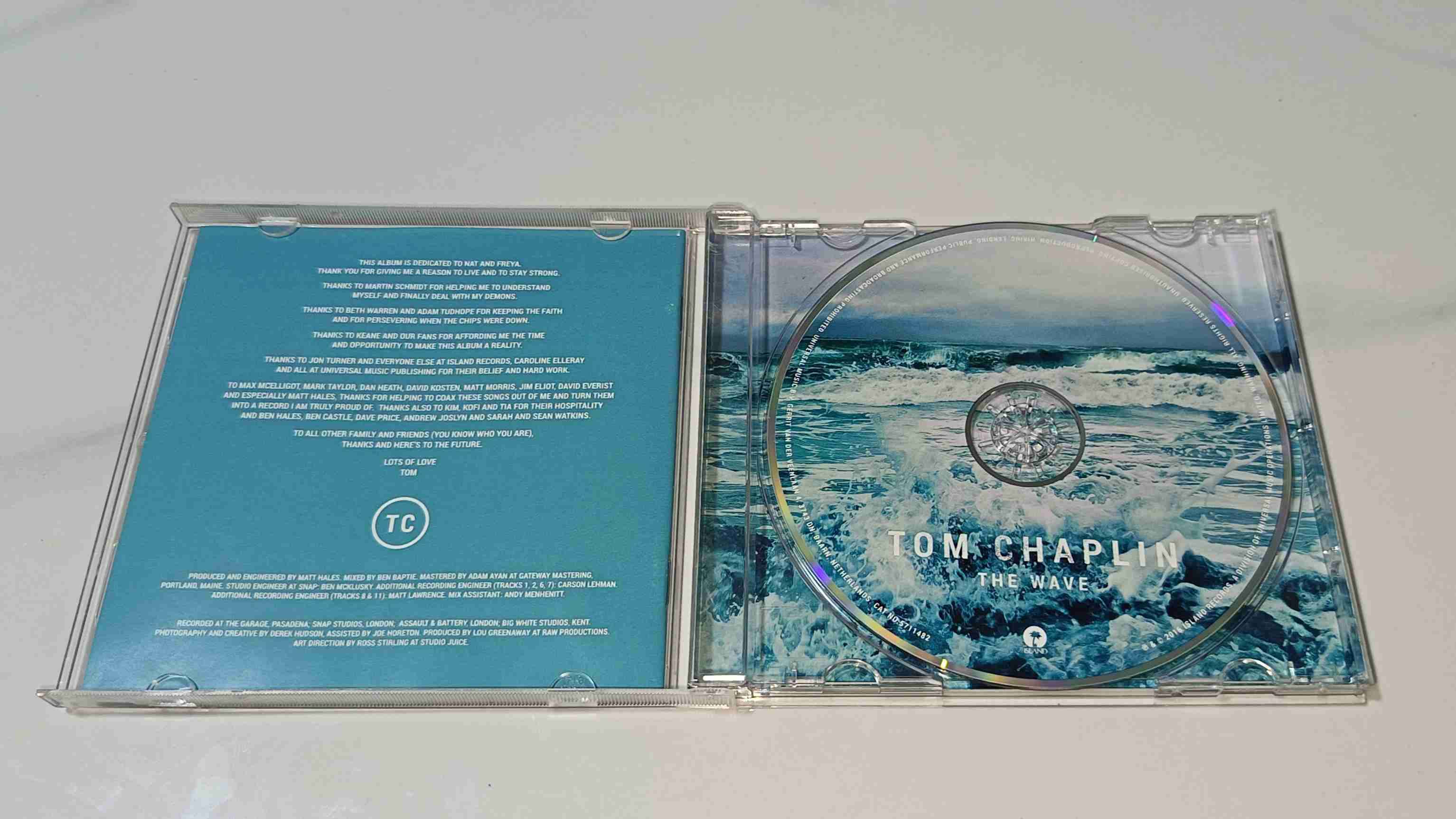CD Tom Chaplin The Wave - 3