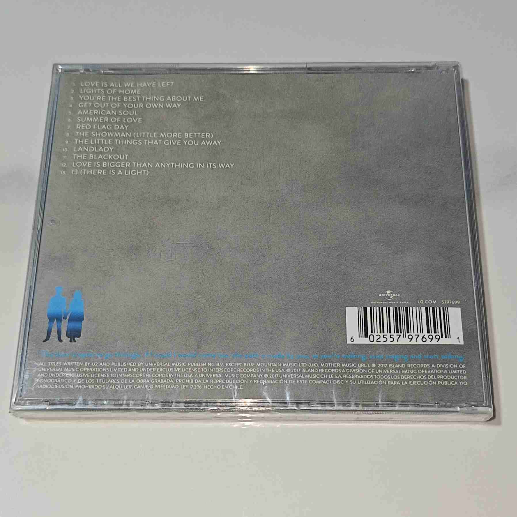 CD U2 SONG OF EXPERIENCE (SELLADO) - 2