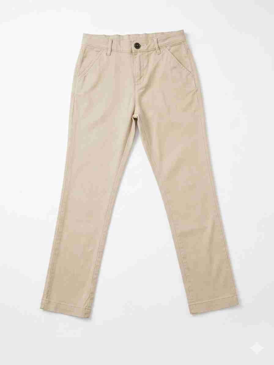 Pantalones Niño beige casuales