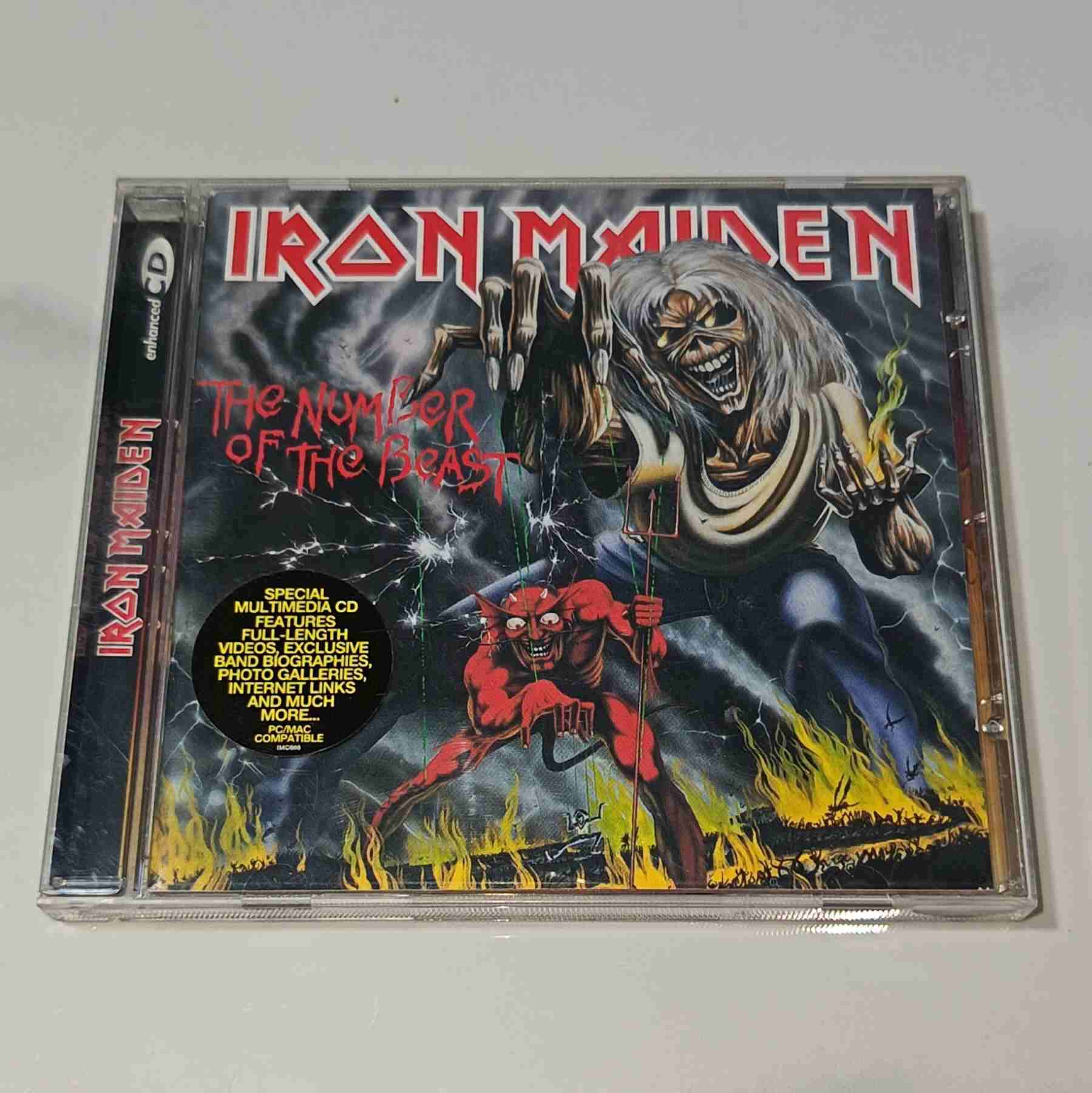 CD Iron Maiden The Number of the Beast - miniatura 1