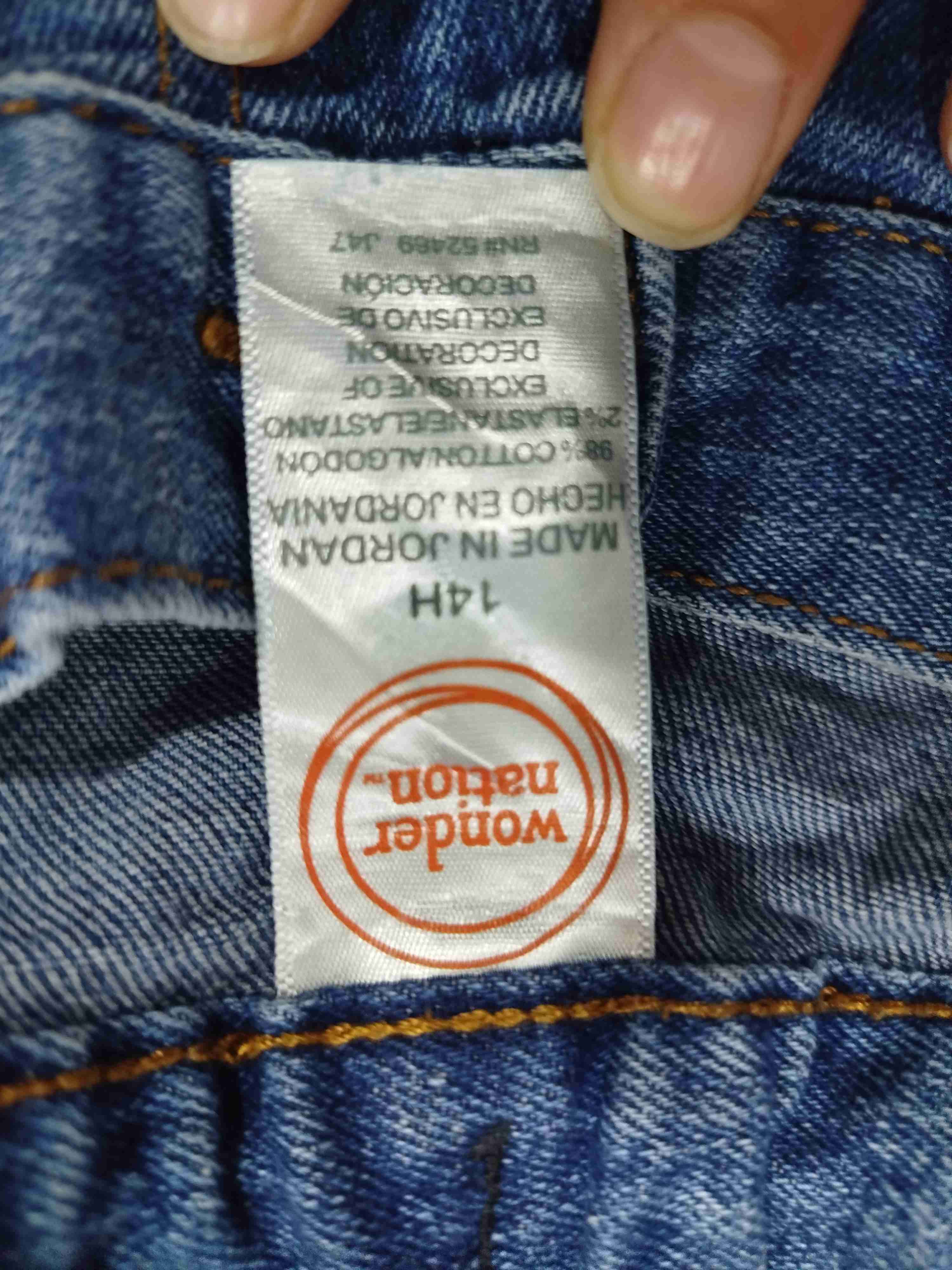 Jeans clásicos azul niño - miniatura 2