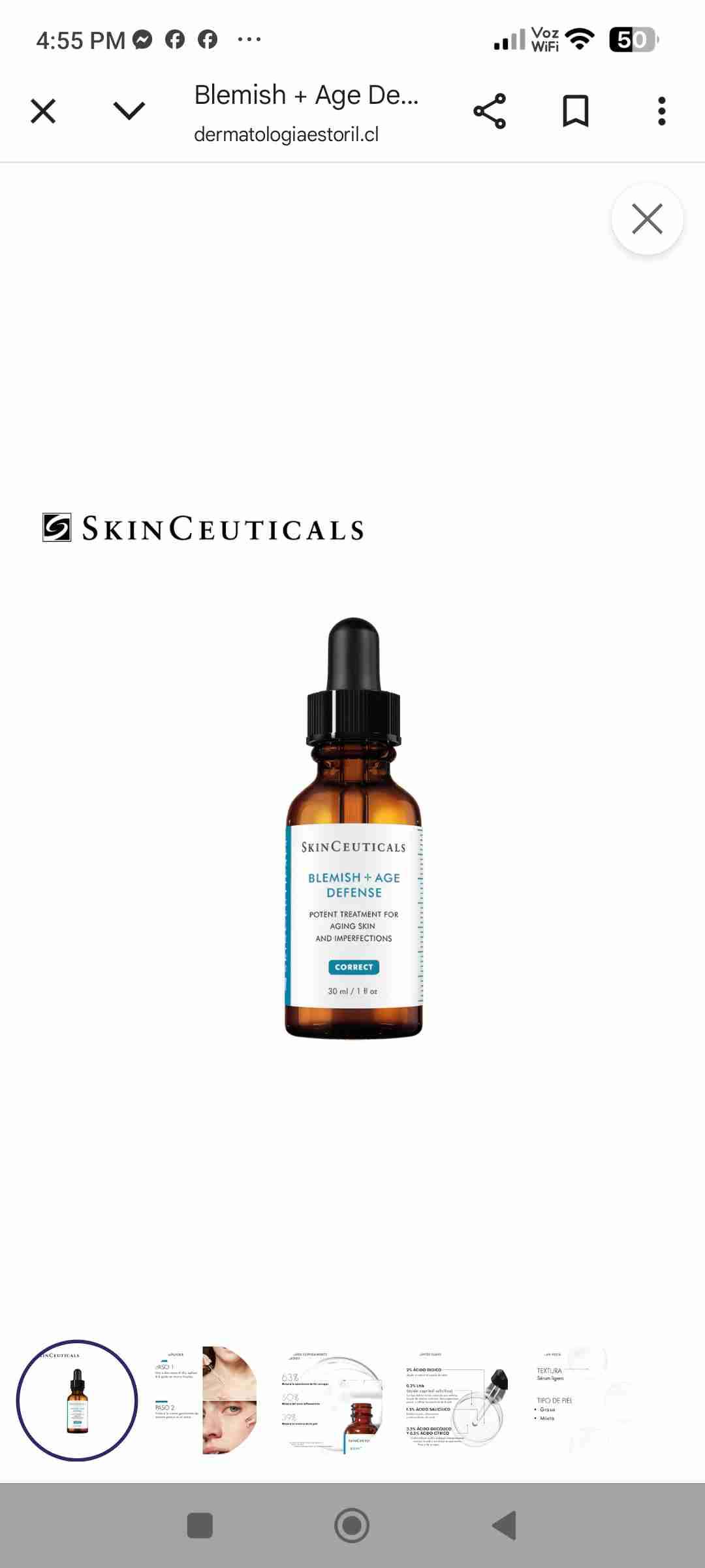 Sérum antiedad SkinCeuticals 30ml - miniatura 2