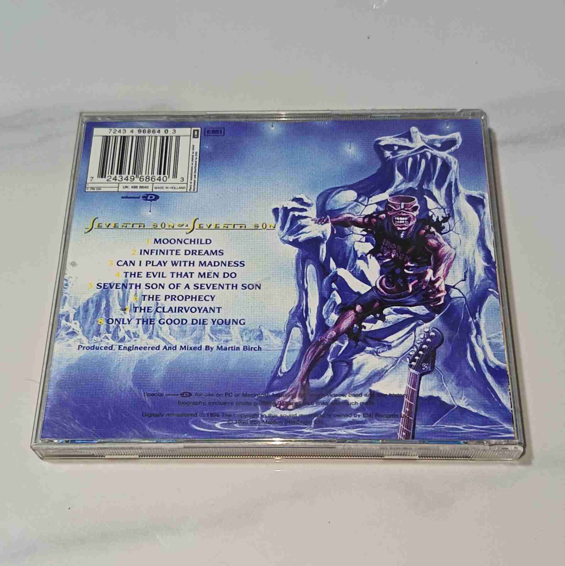 CD Iron Maiden Seventh Son - miniatura 2