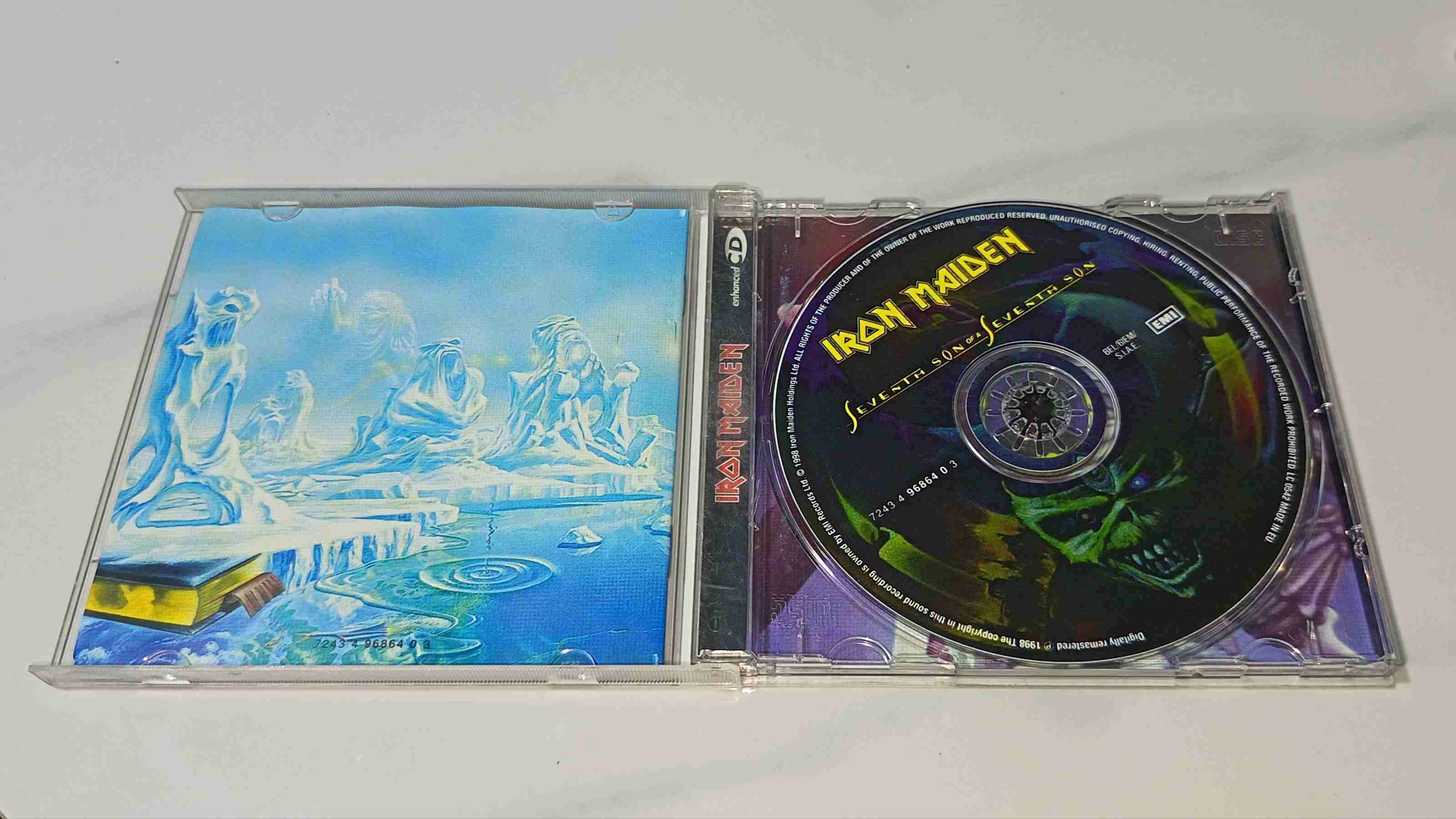 CD Iron Maiden Seventh Son - miniatura 3