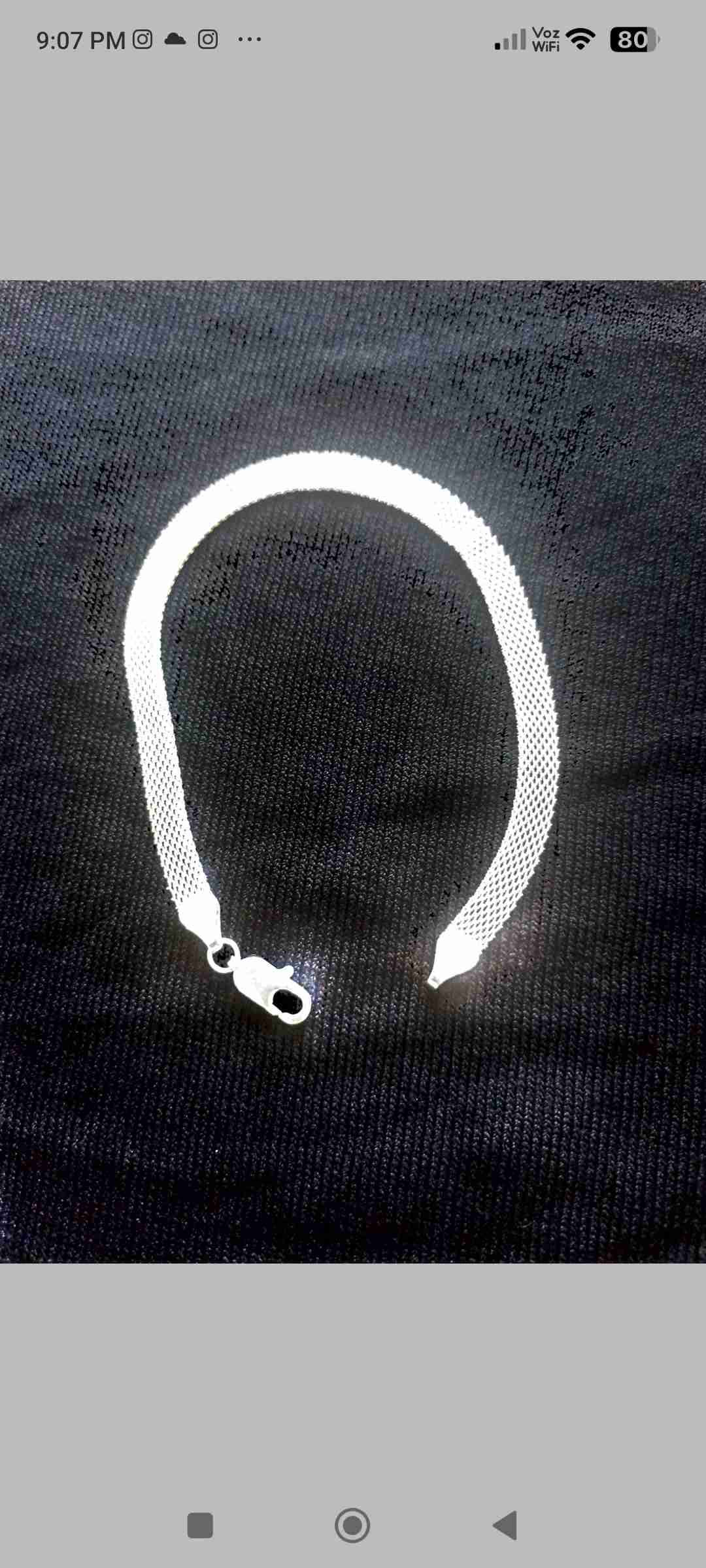 Pulsera de  plata Italiana 925 - miniatura 3