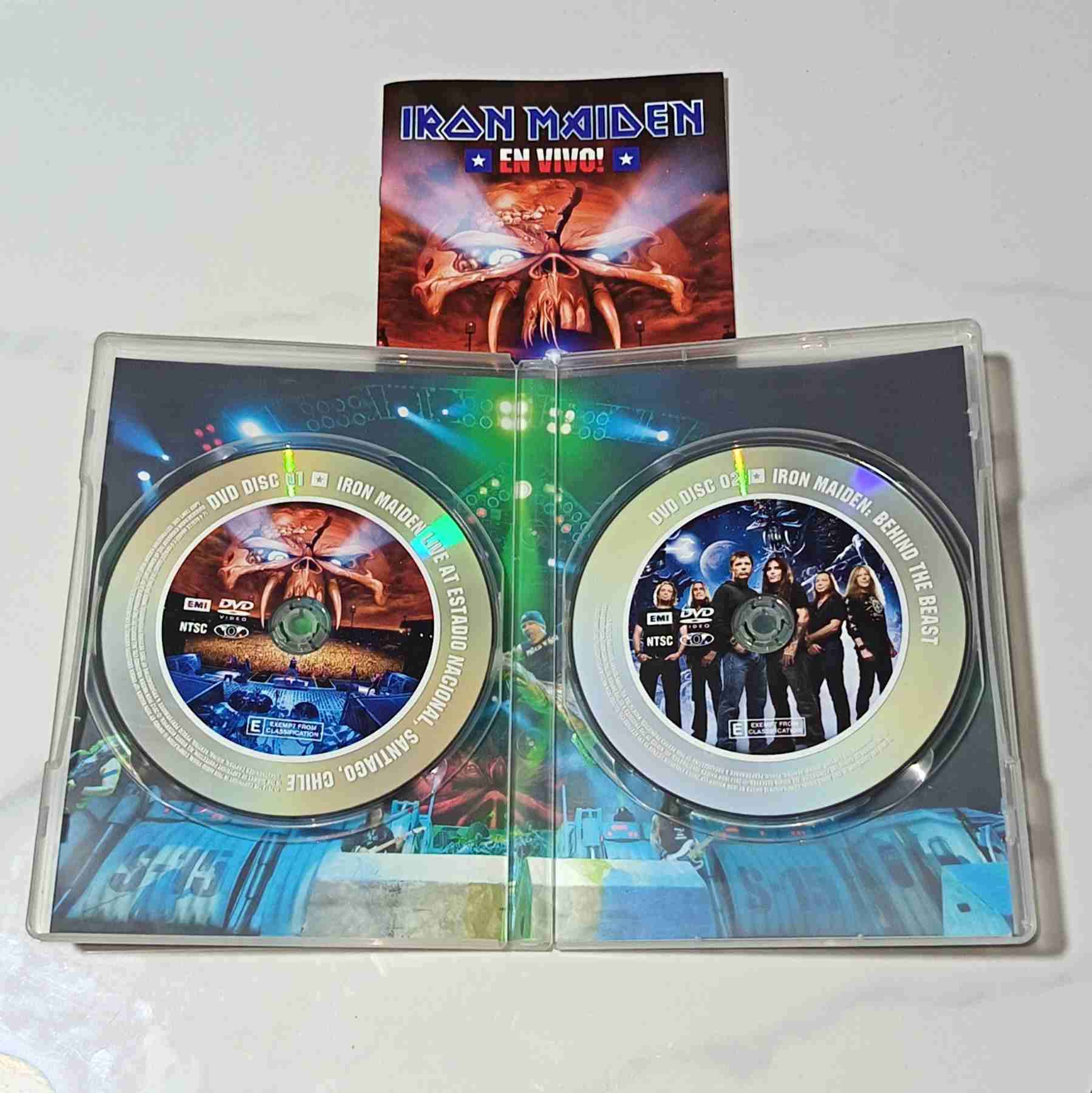 DVD Iron Maiden En Vivo - miniatura 3