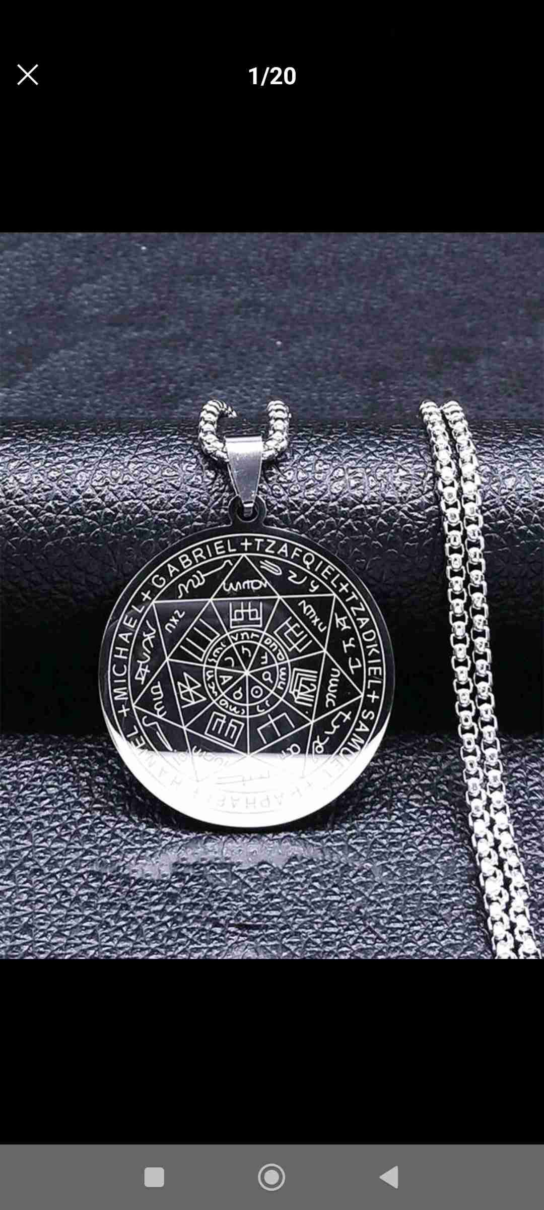 Collar con medallón místico - miniatura 2