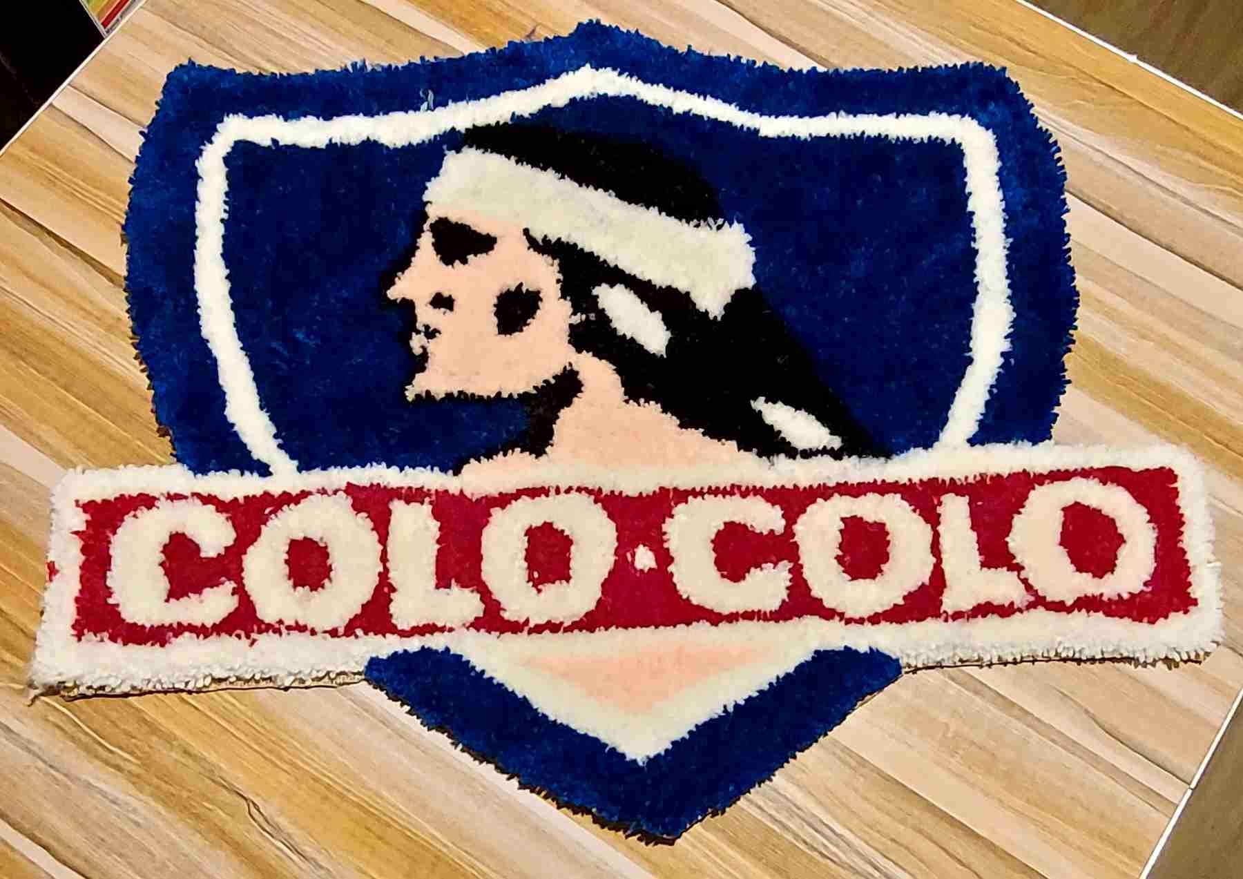 Alfombra de Colo-Colo emblemática