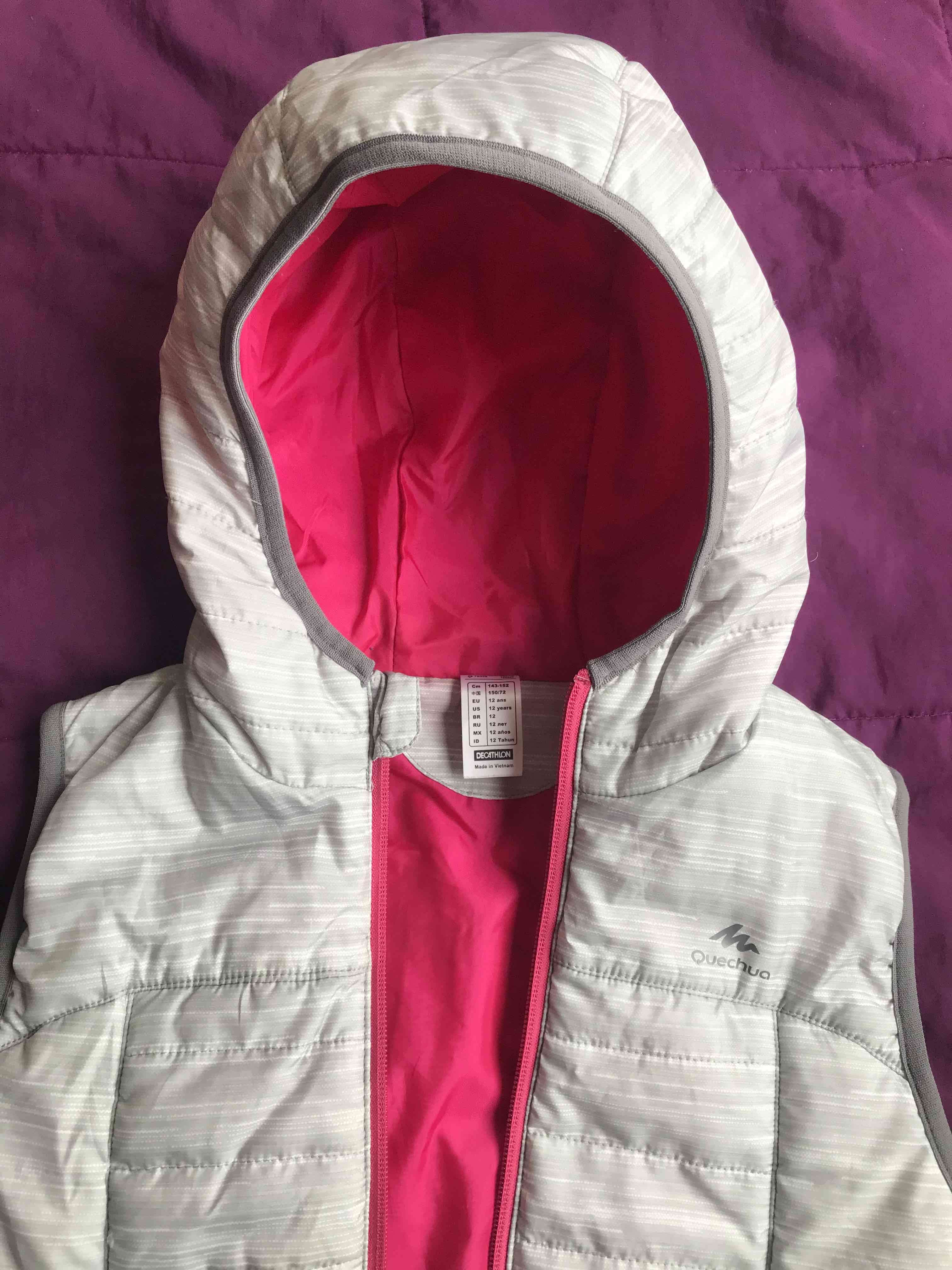 Parka Quechua sin mnagas  Talla 12 - miniatura 1