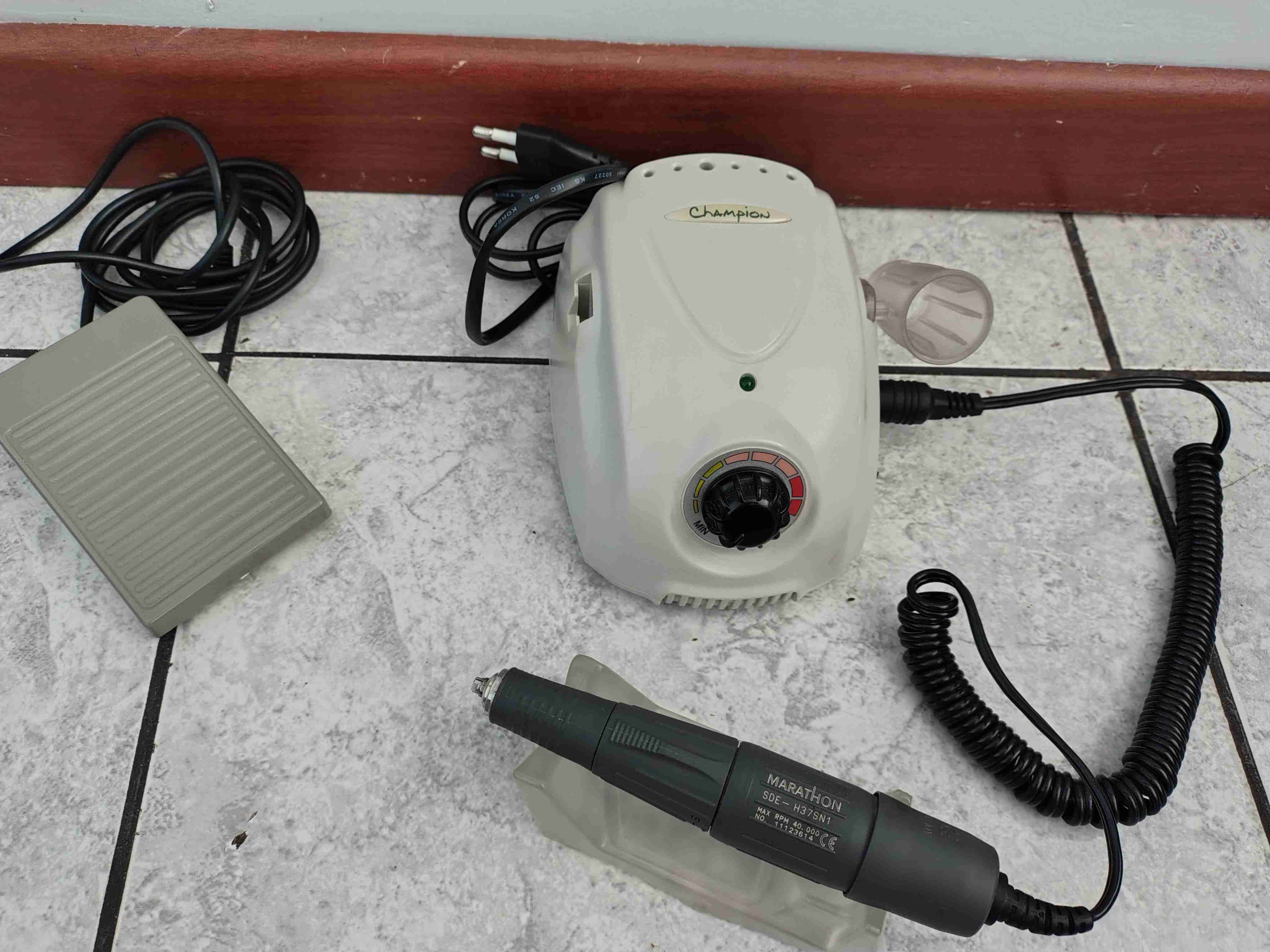 Micromotor marathon uso para manicura o lab.dental - miniatura 2